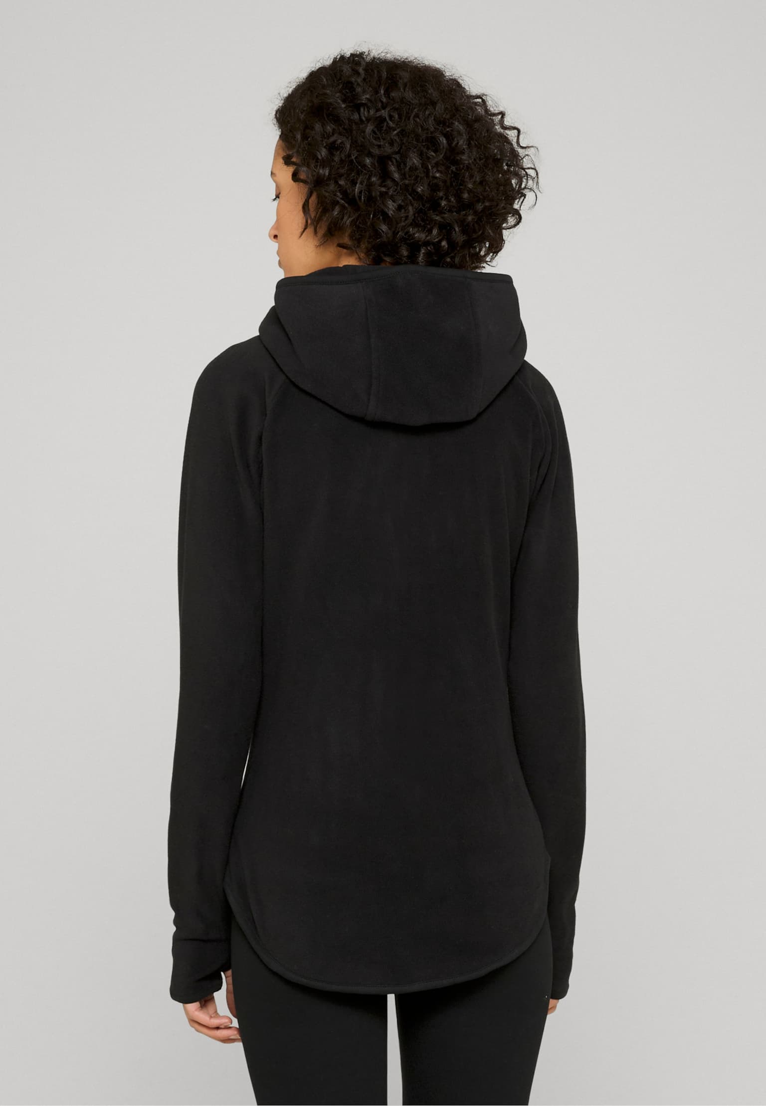 Urban Classics Ladies Polar Fleece Zip Hoody – Bild 2