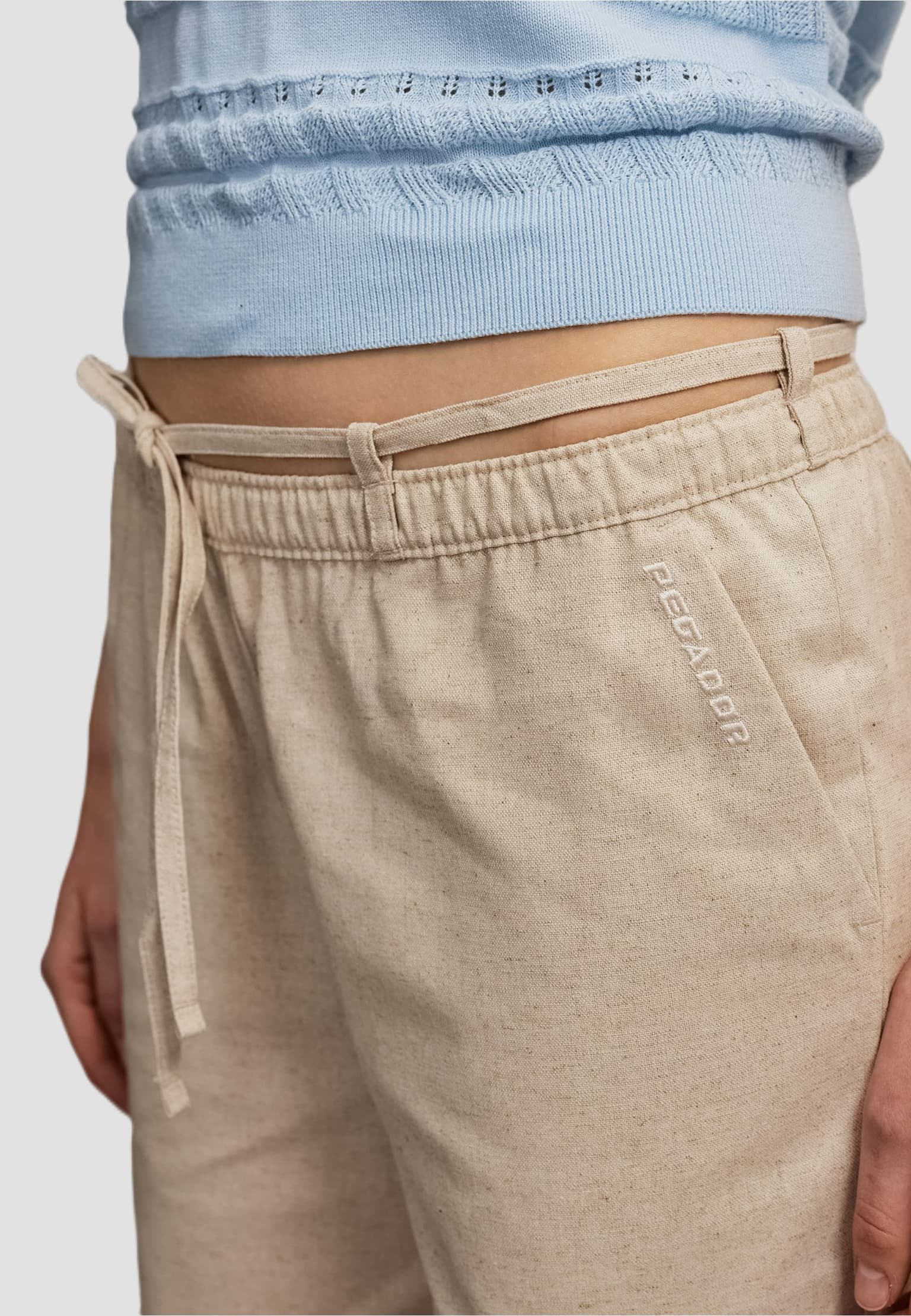 PEGADOR Brunate Linen Pants – Bild 3