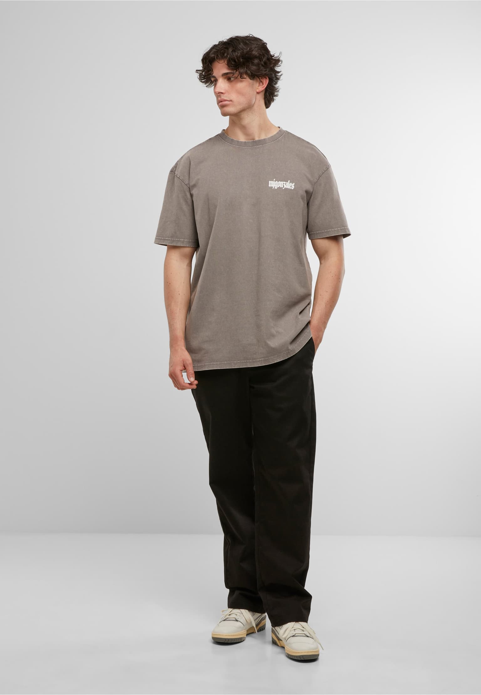 MJ Gonzales MJG Heavy Oversized Acid Washed Tee - Rebels never die – Bild 3