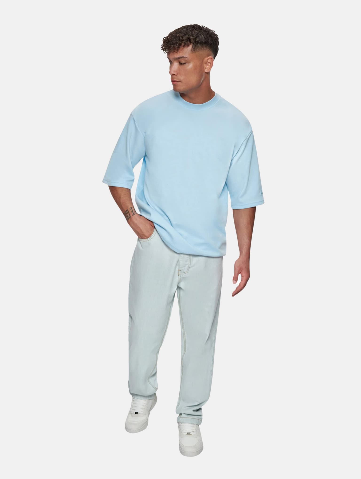 Dropsize Bazix Republiq Heavy Loose Fit T-Shirt – Bild 4