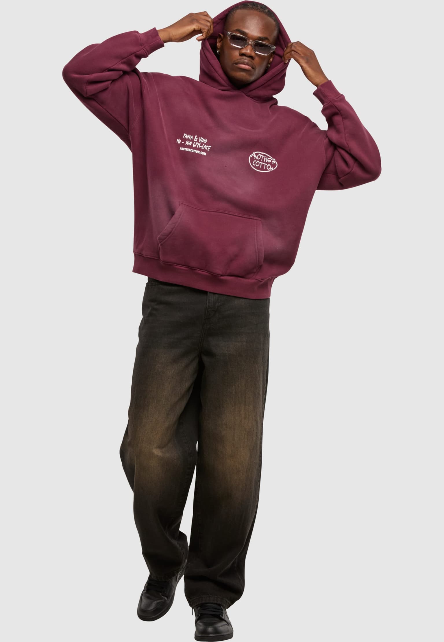 Another Cotton Lab Pasta Night Washed Hoodie – Bild 4