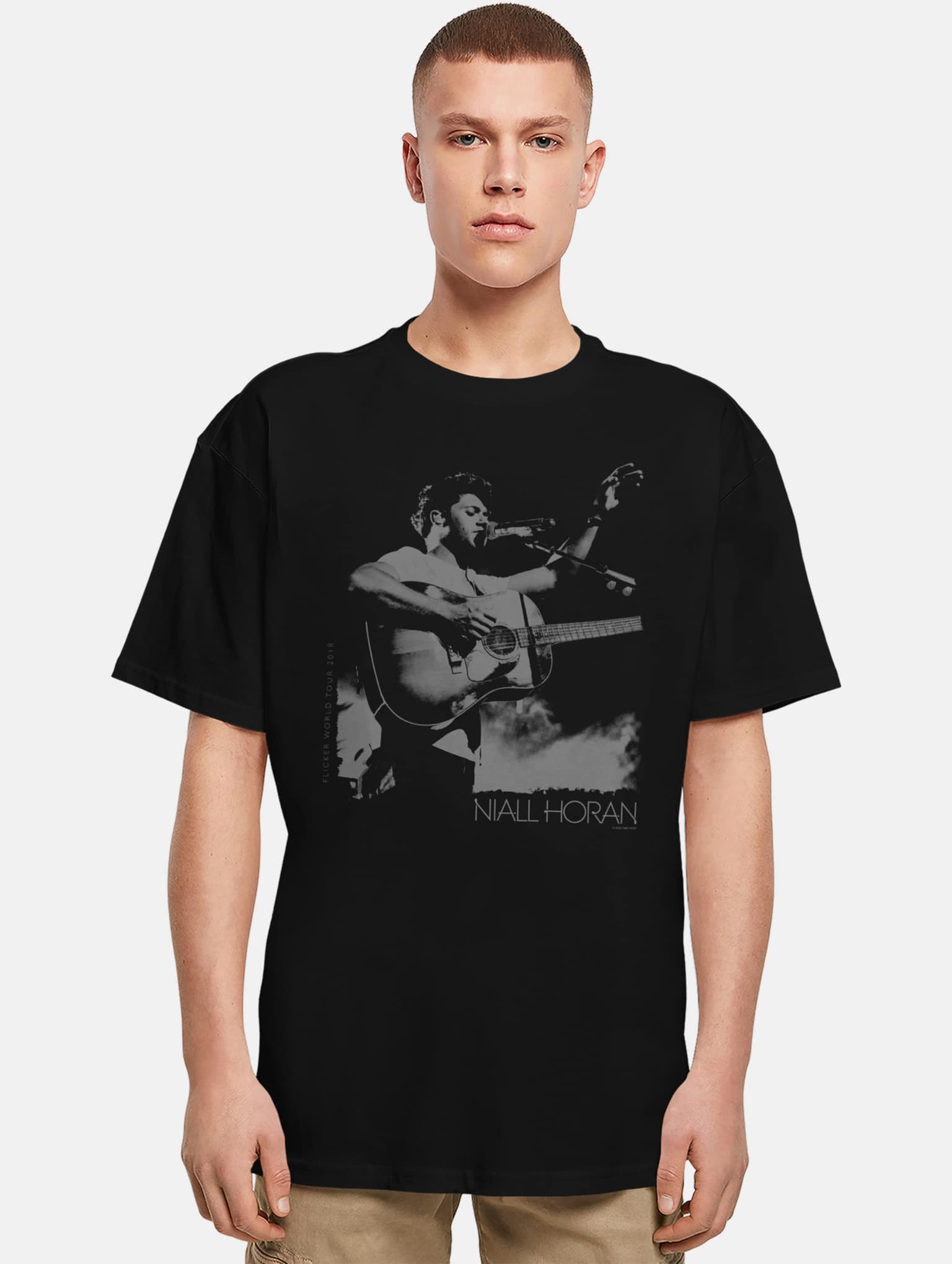 Merchcode Niall Horan - Graphic Admat Picture Heavy Oversize Tee