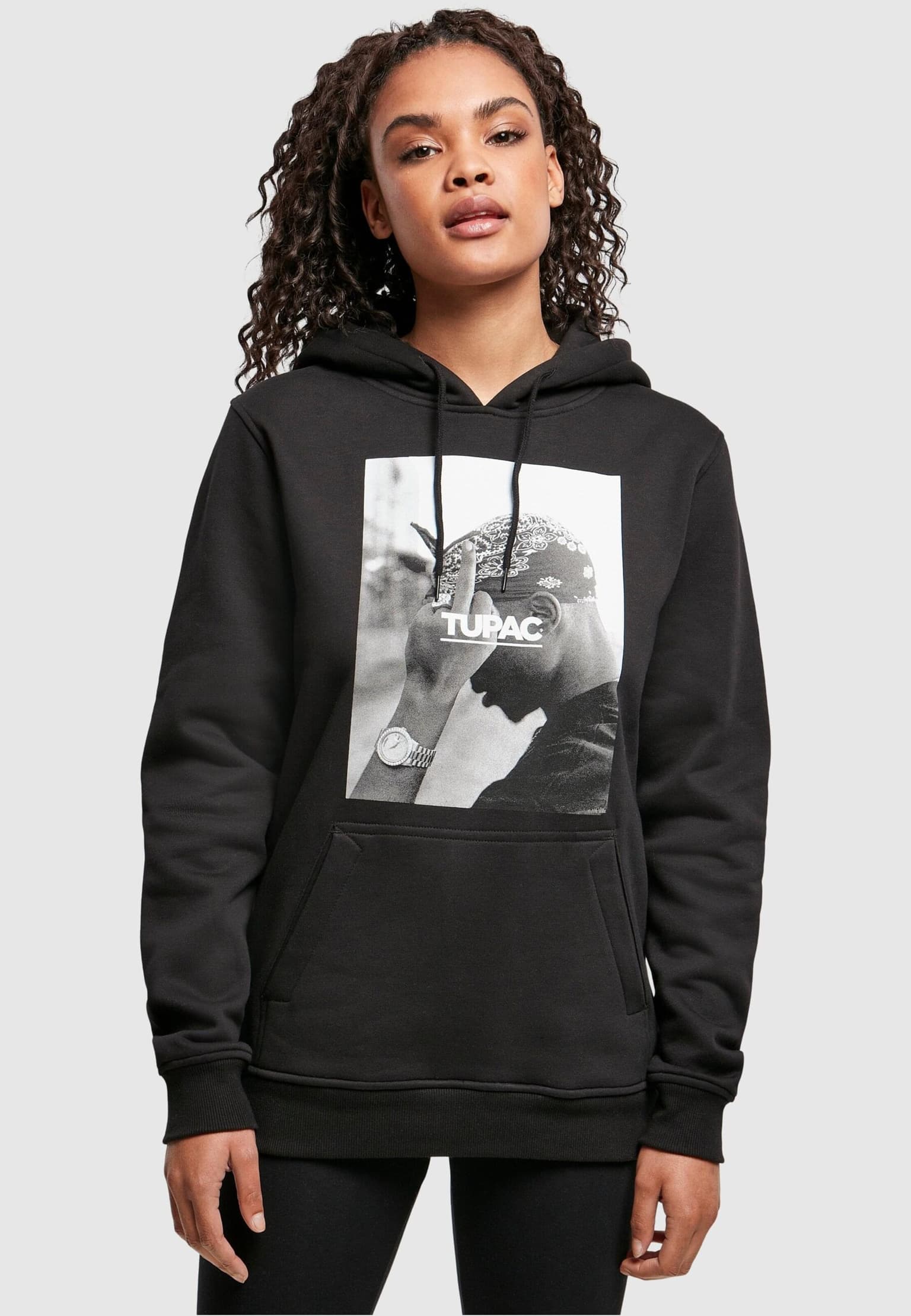 Merchcode Ladies 2Pac F*ck The World Hoody – Bild 3