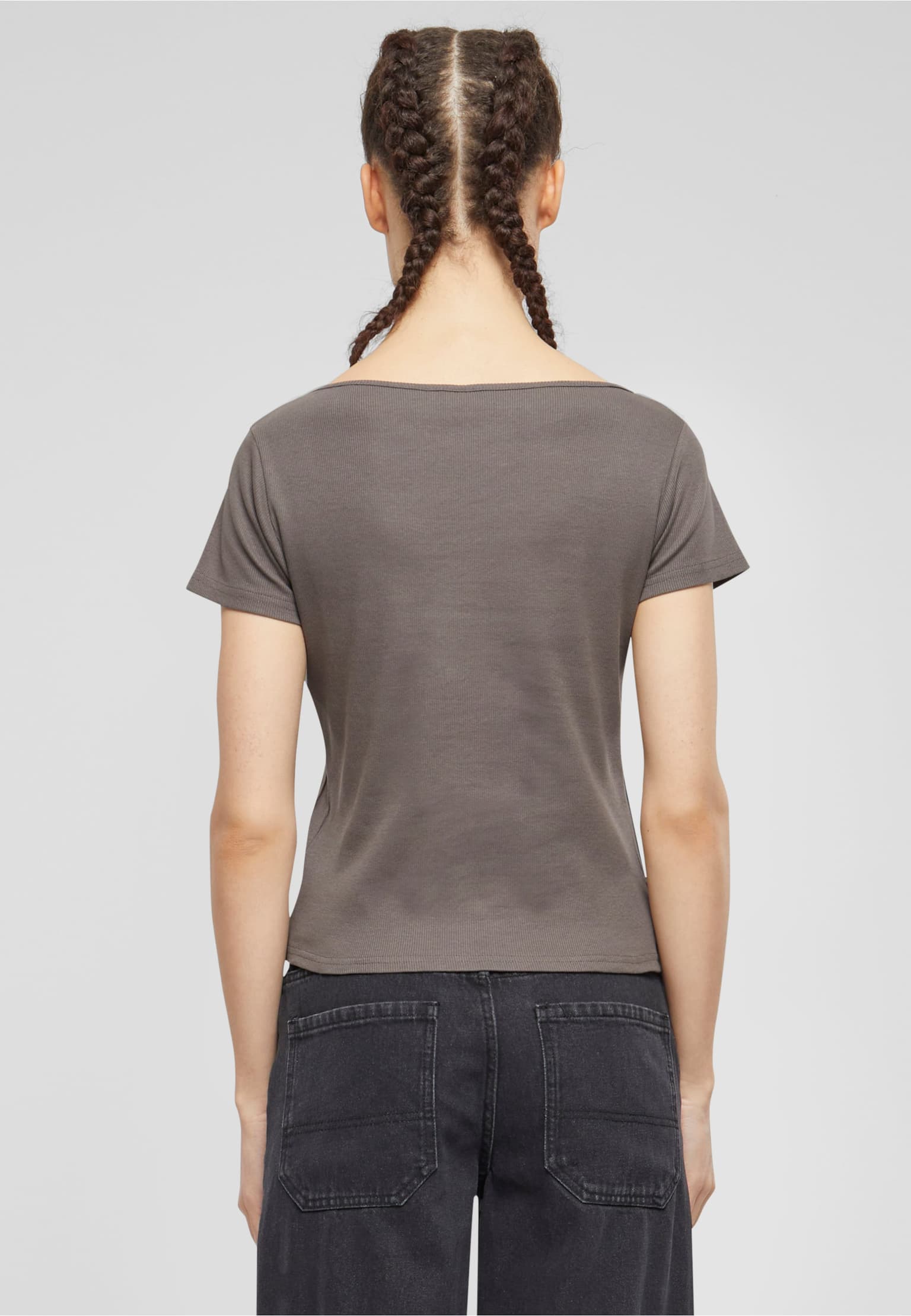 KW241-026-2 Karl Kani Og Corset Rib Tee – Bild 2