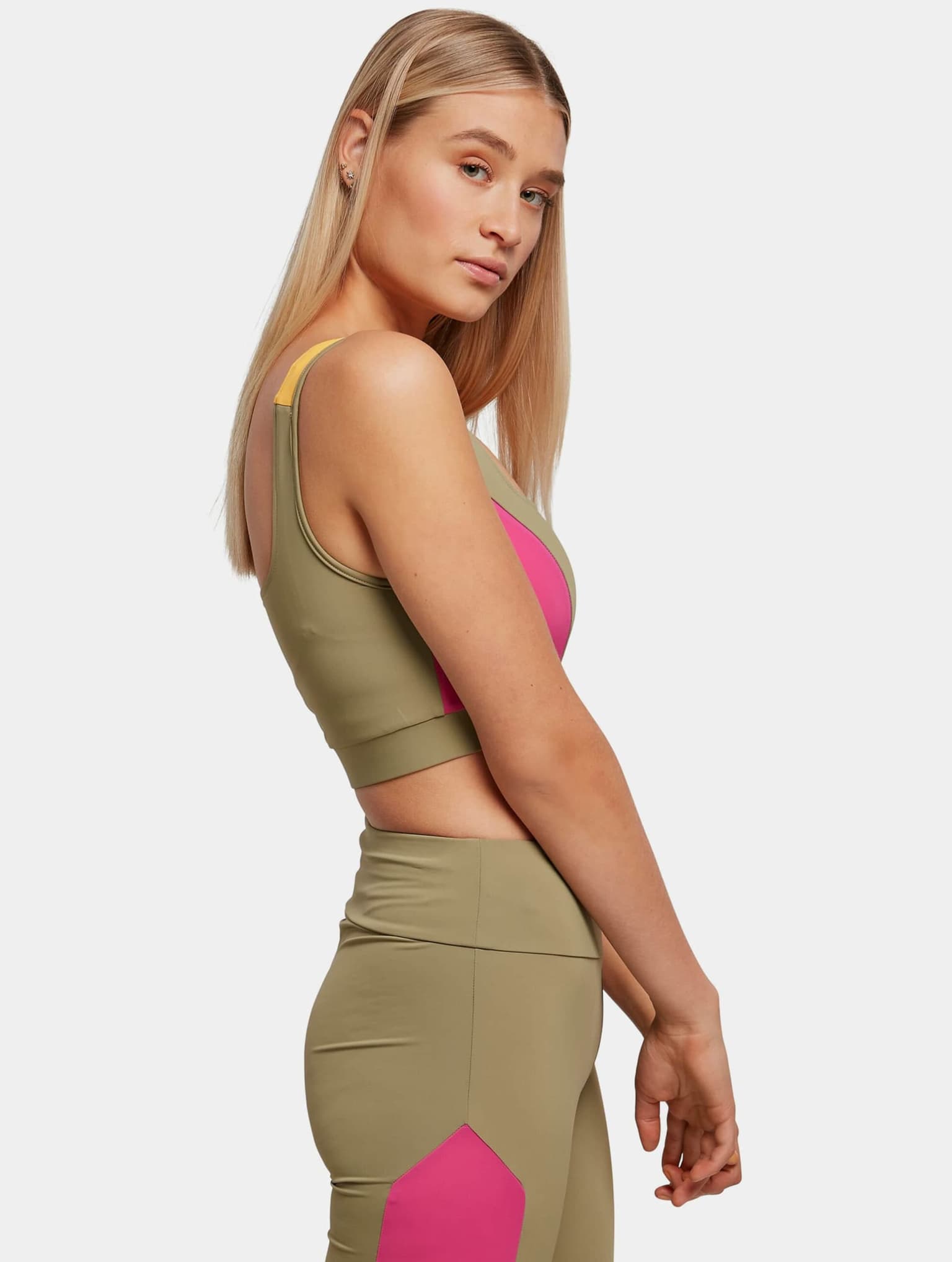 Urban Classics Ladies Color Block Bra – Bild 3
