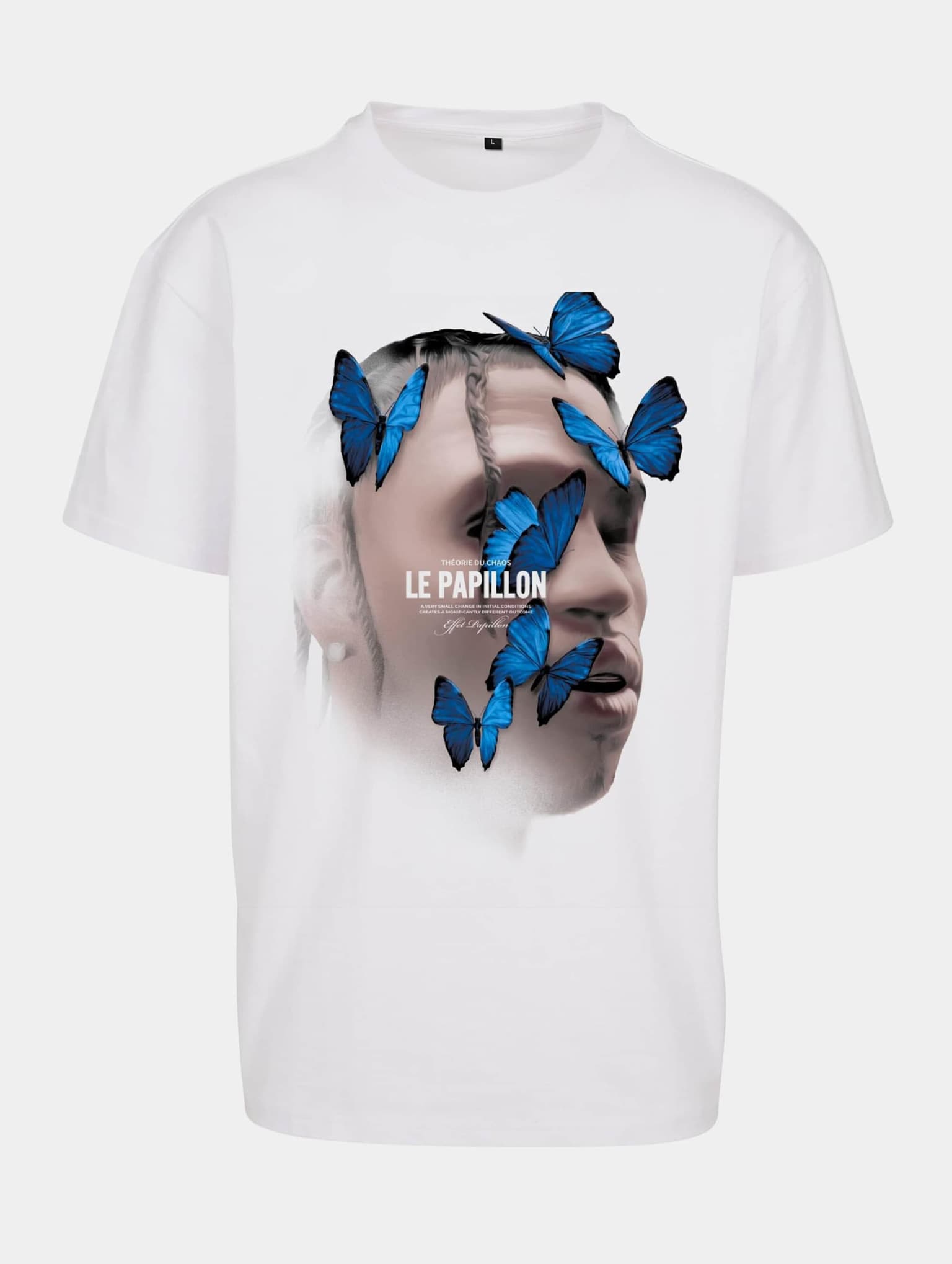 Mister Tee Upscale Le Papillon Oversize – Bild 4