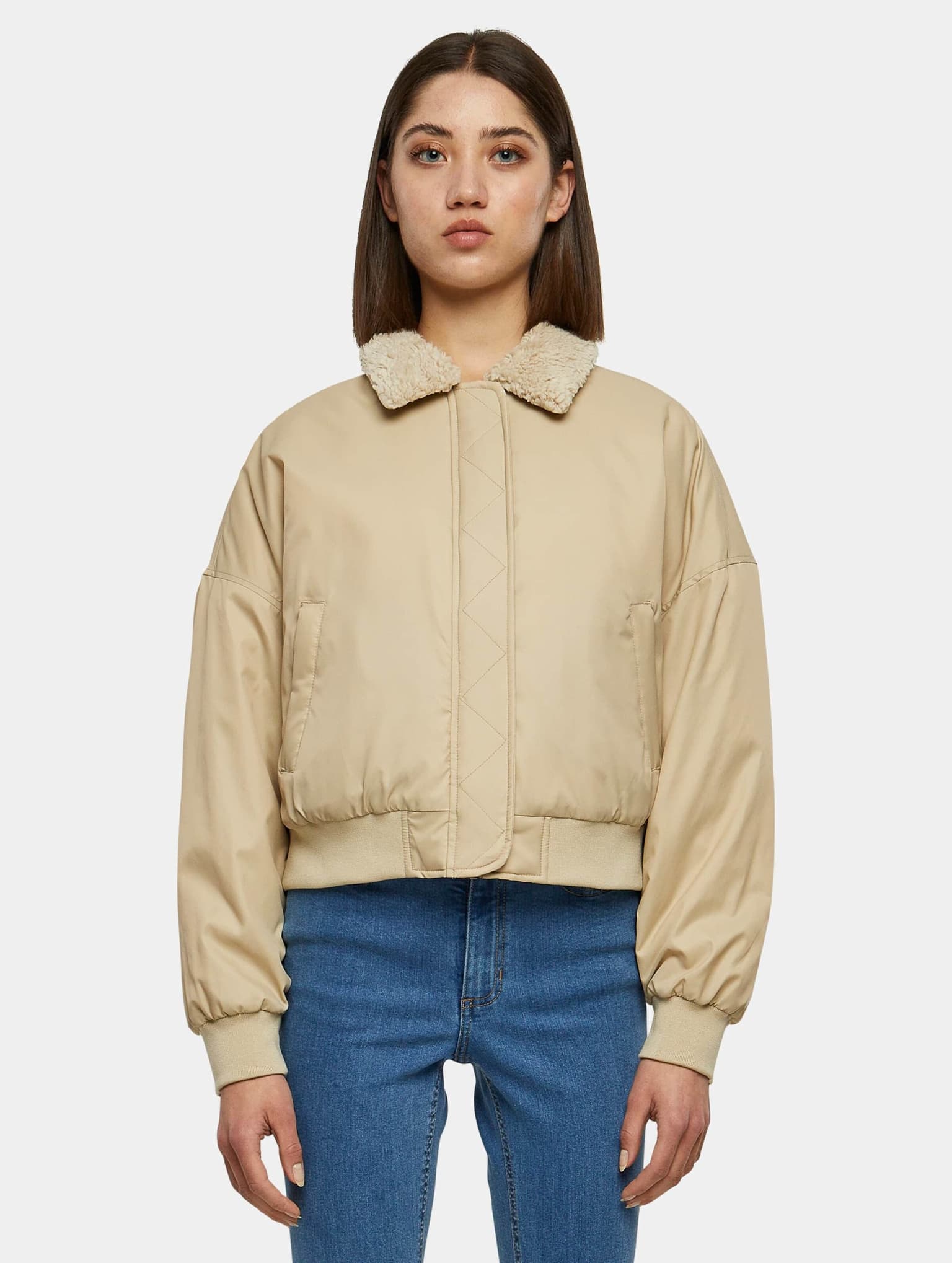 Urban Classics Ladies Pilot Bomber Jacket – Bild 3