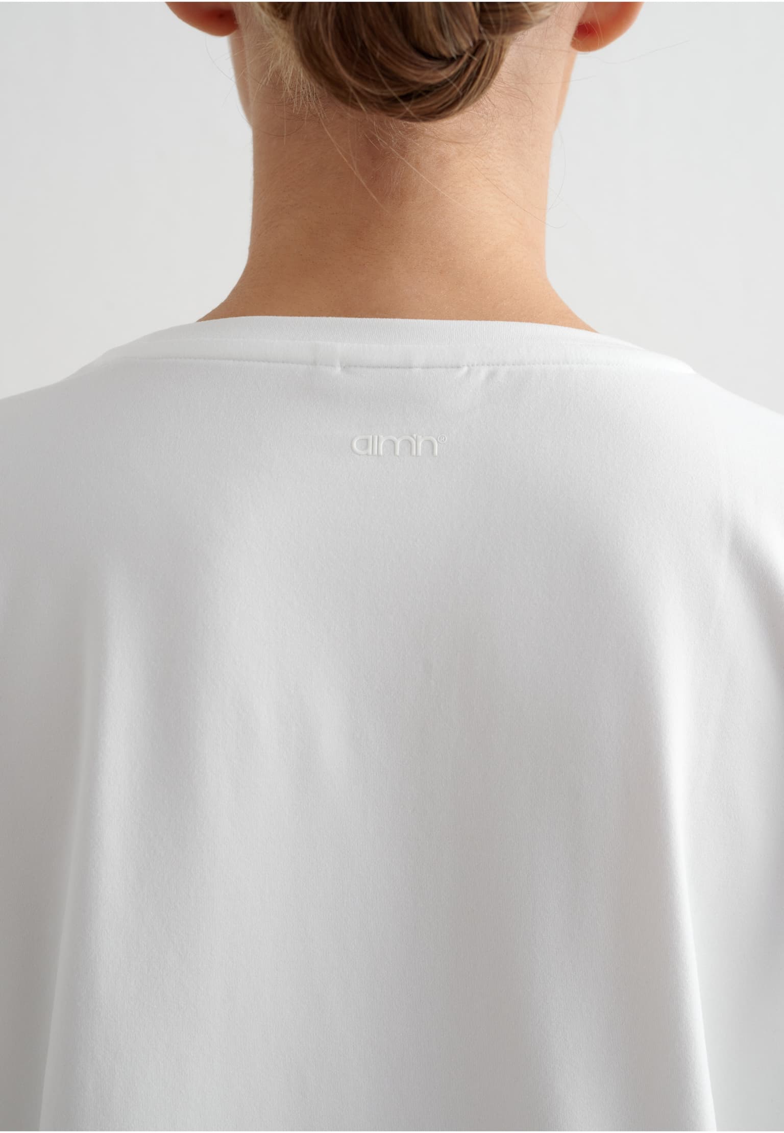 aimn Soft Basic Roll Sleeve Top – Bild 4