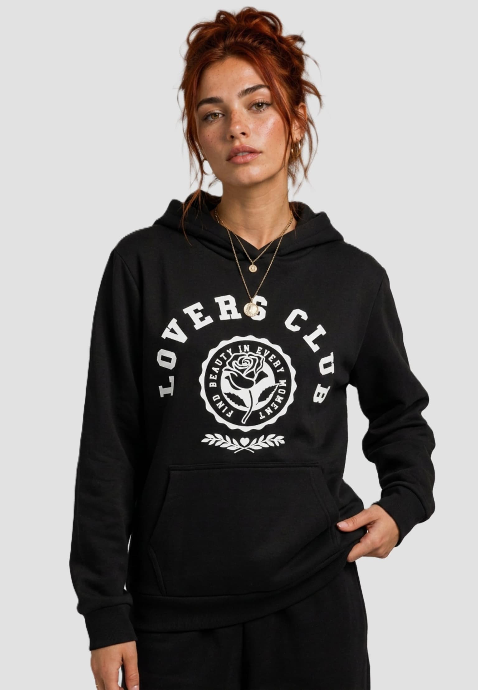 Miss Tee Lovers Club Ladies Fluffy Hoody