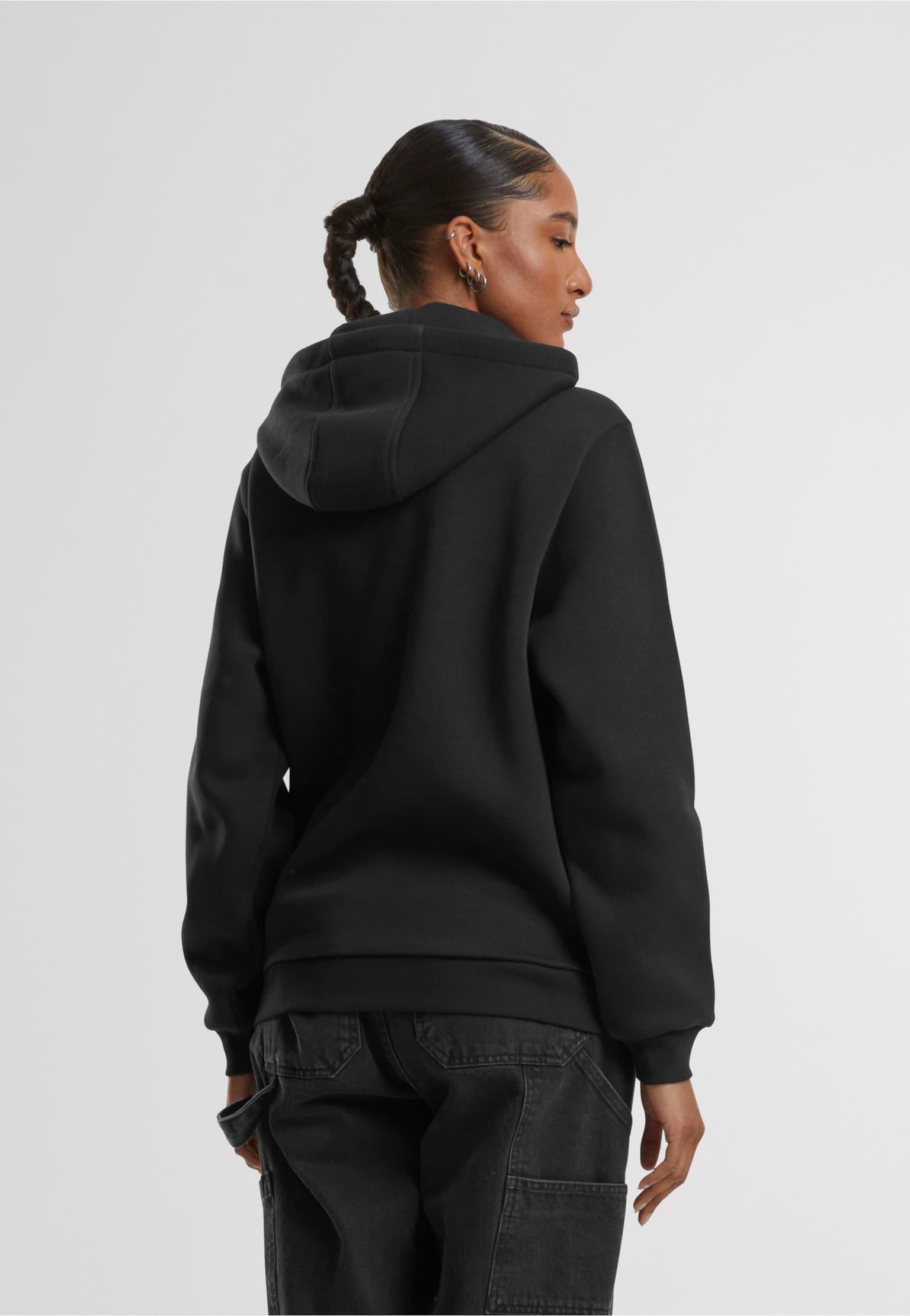 Urban Classics Ladies Fluffy Hoody – Bild 2