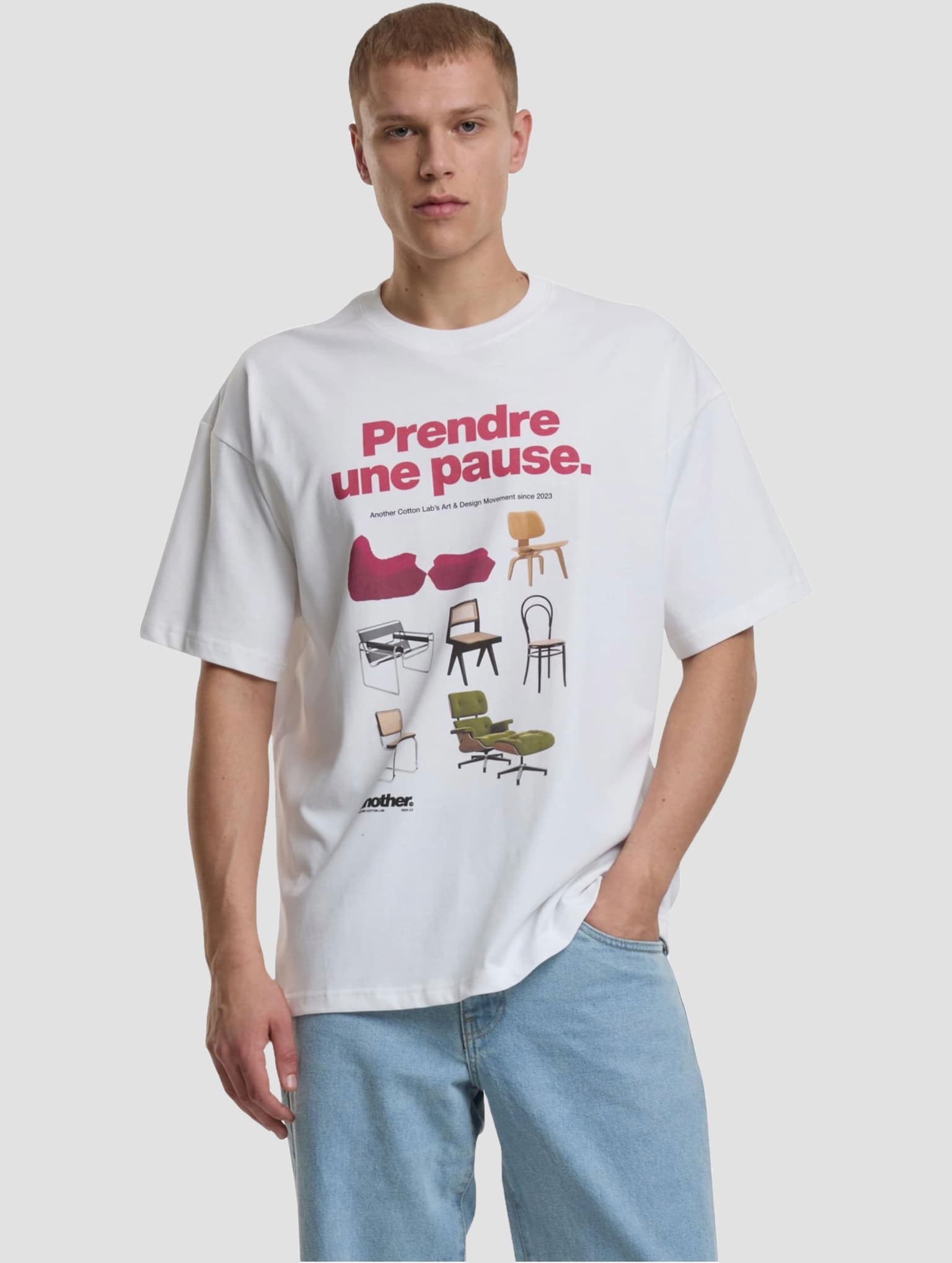 Another Cotton Lab Prendre Une Pause Oversized T-Shirt