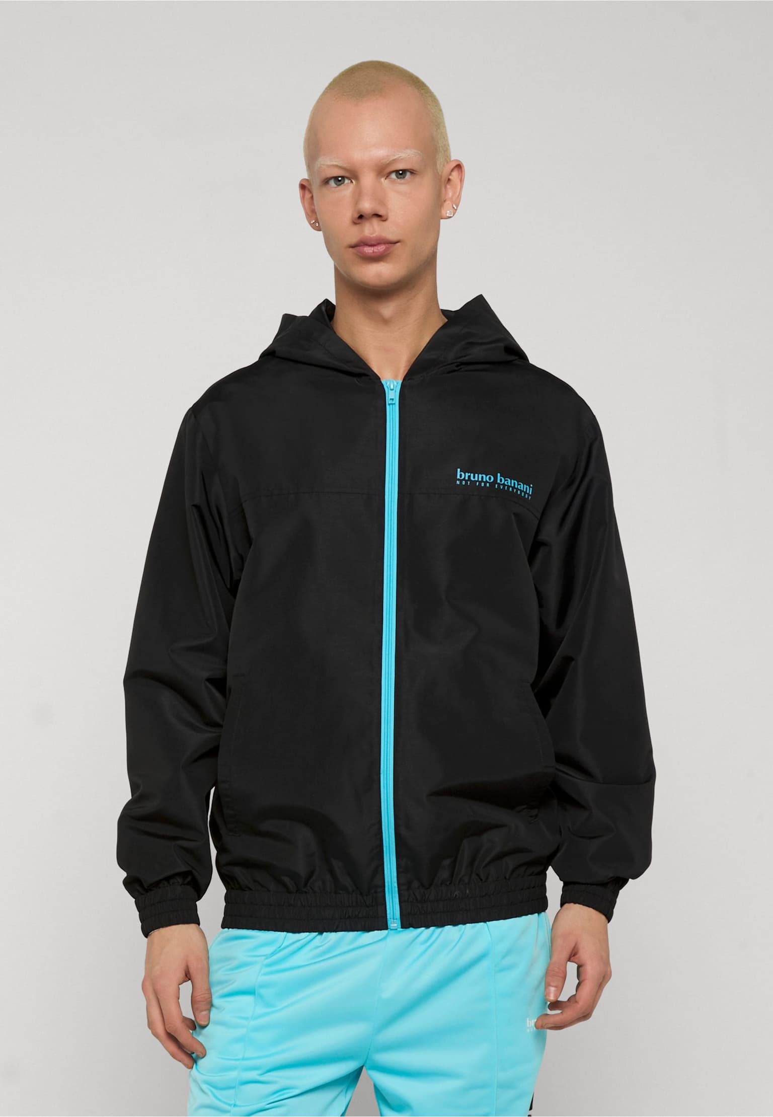 Bruno Banani Basic Logo Print Windbreaker