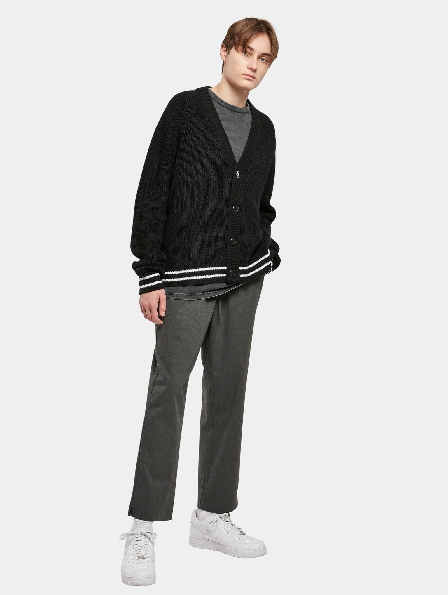 Urban Classics Sporty Boxy Cardigan – Bild 4