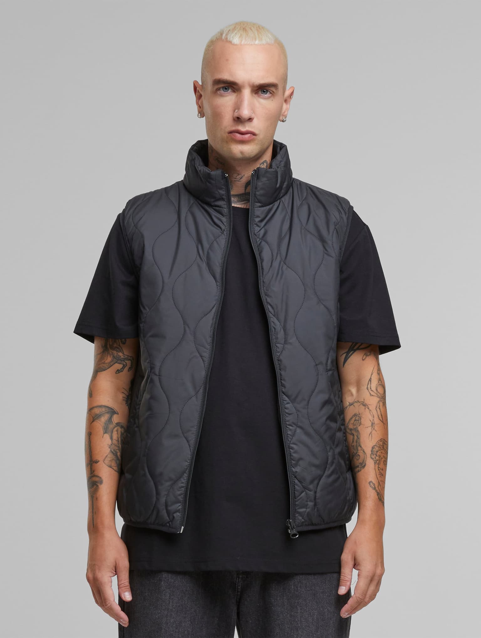 Urban Classics Mens Super Light Bubble Weste – Bild 3