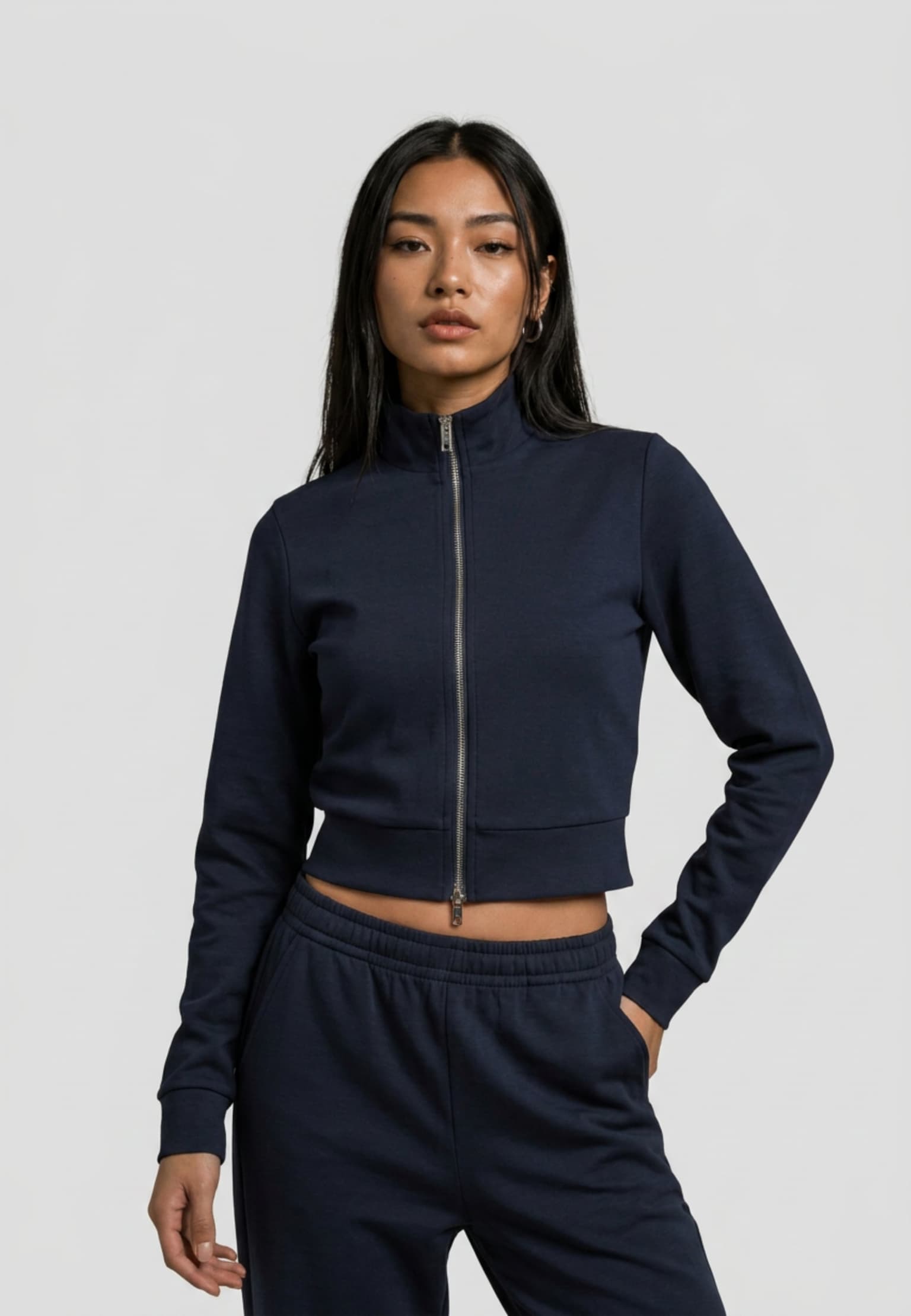 Urban Classics Ladies Slim Fit Scuba Track Jacket