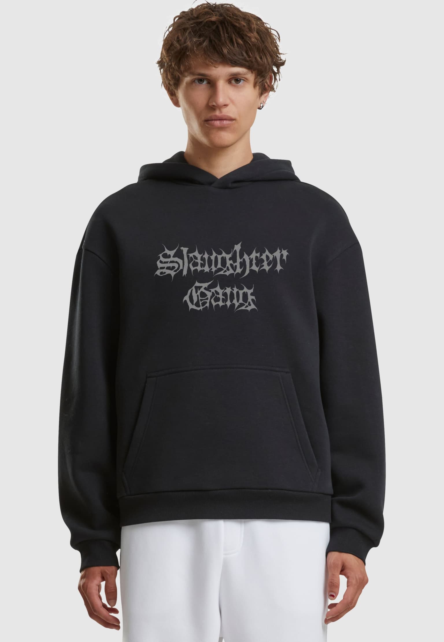 Merchcode 21 Savage Code of Arms Oversize Hoodie – Bild 2