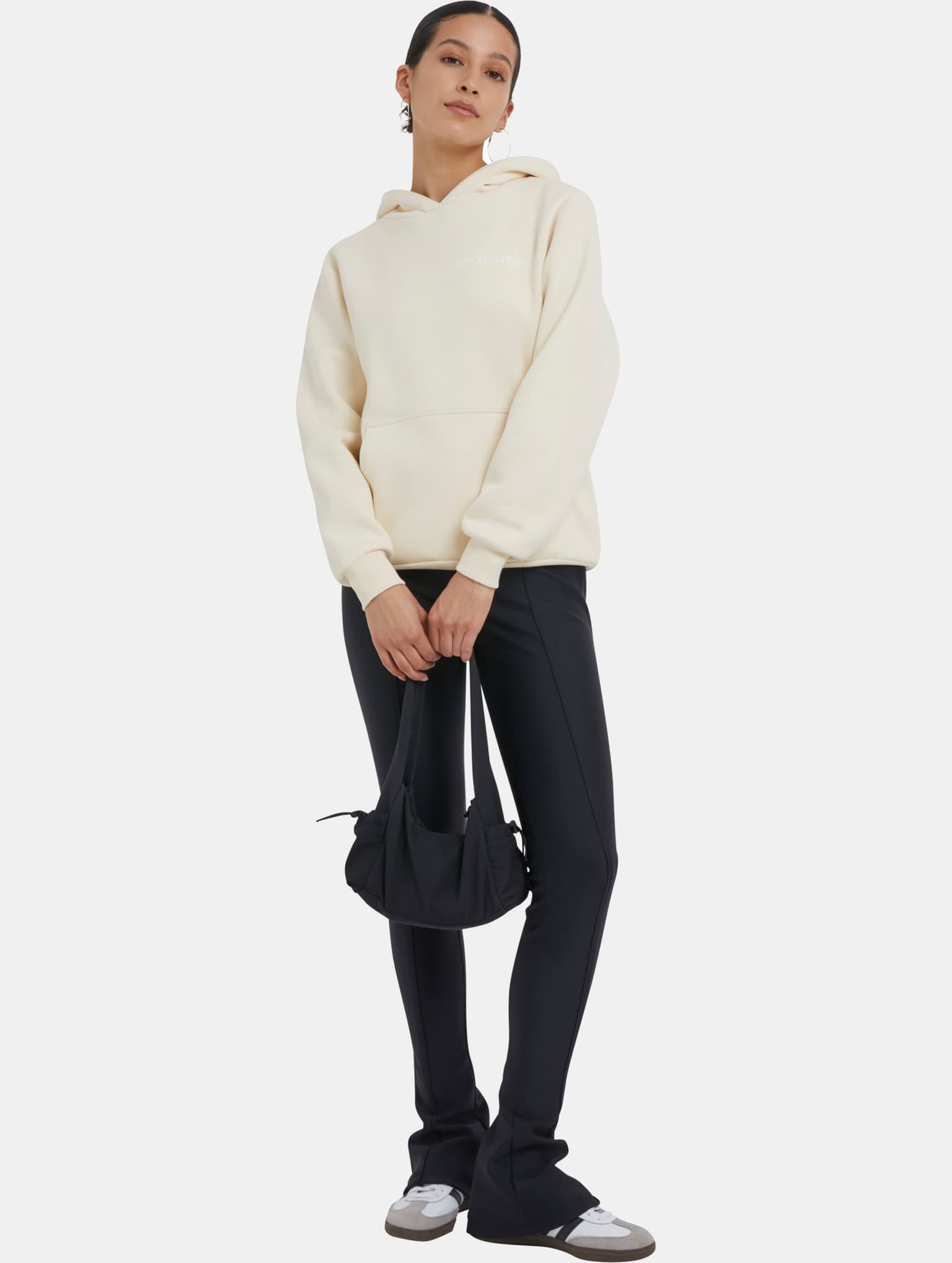 Miss Tee Back Around Ladies Fluffy Hoody – Bild 3