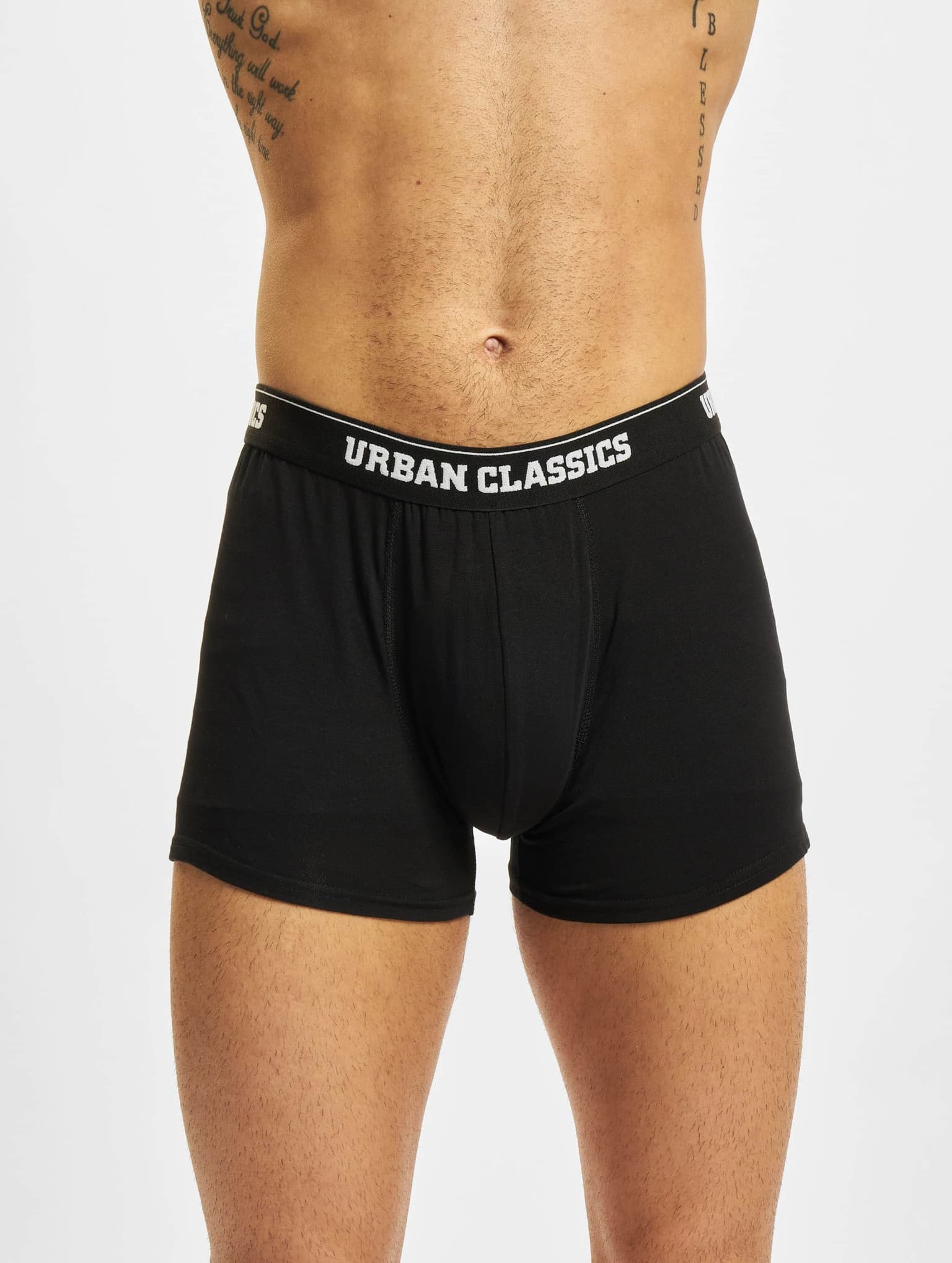 Urban Classics Essentials Boxer Short 5-Pack – Bild 2