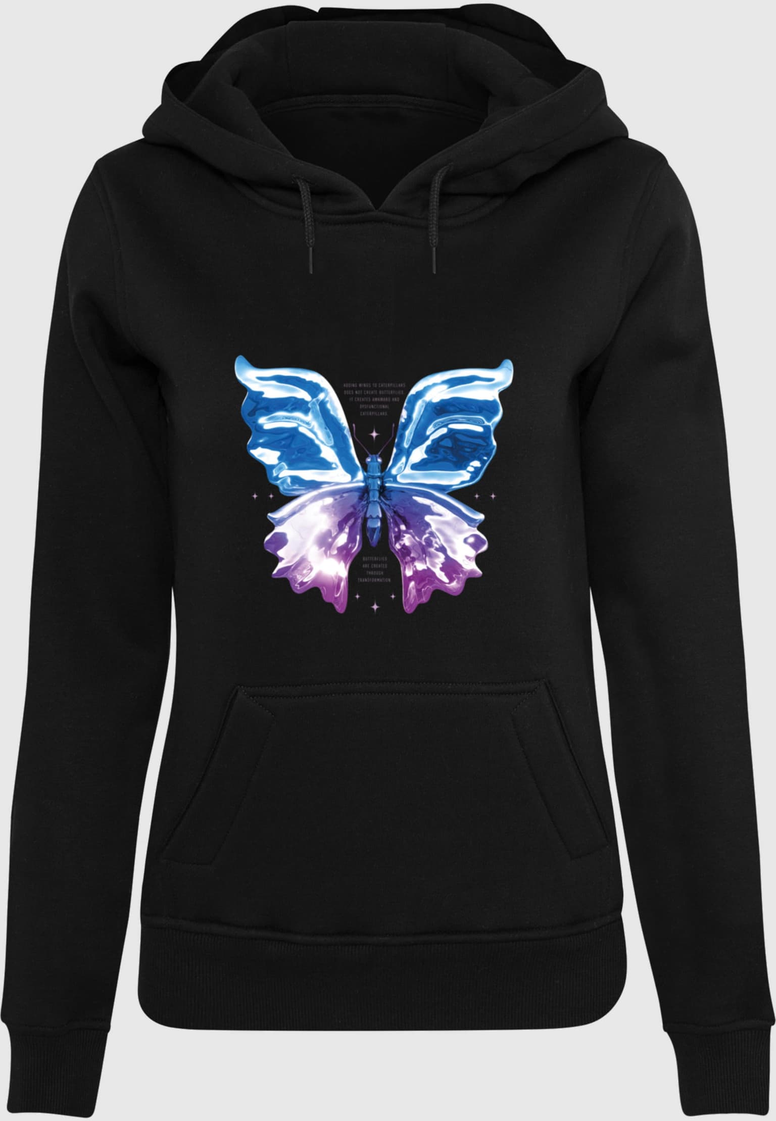 Miss Tee Chromed Butterfly Hoody – Bild 3