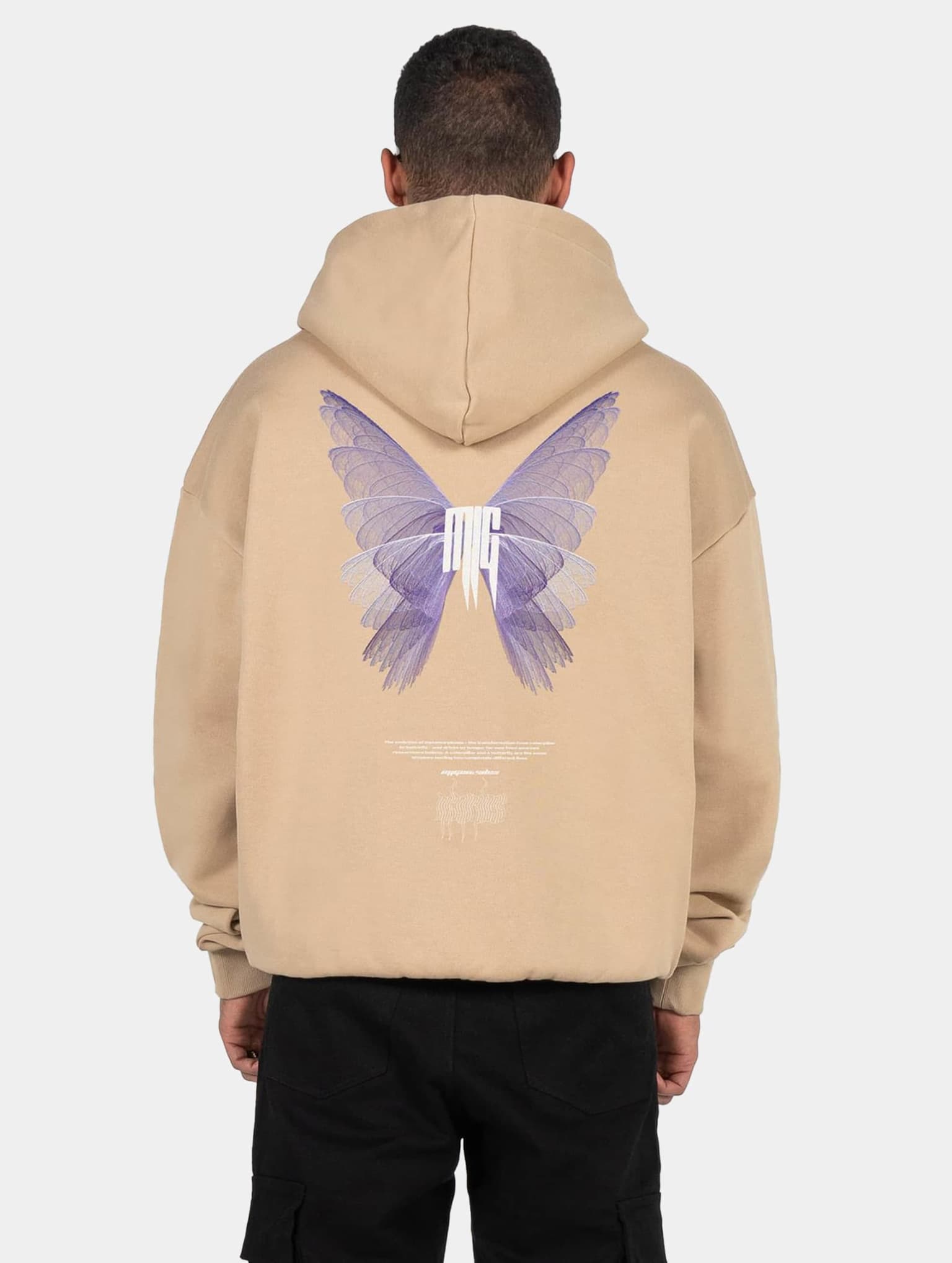 MJ Gonzales METAMORPHOSE V.2 Heavy Oversized Hoody – Bild 2