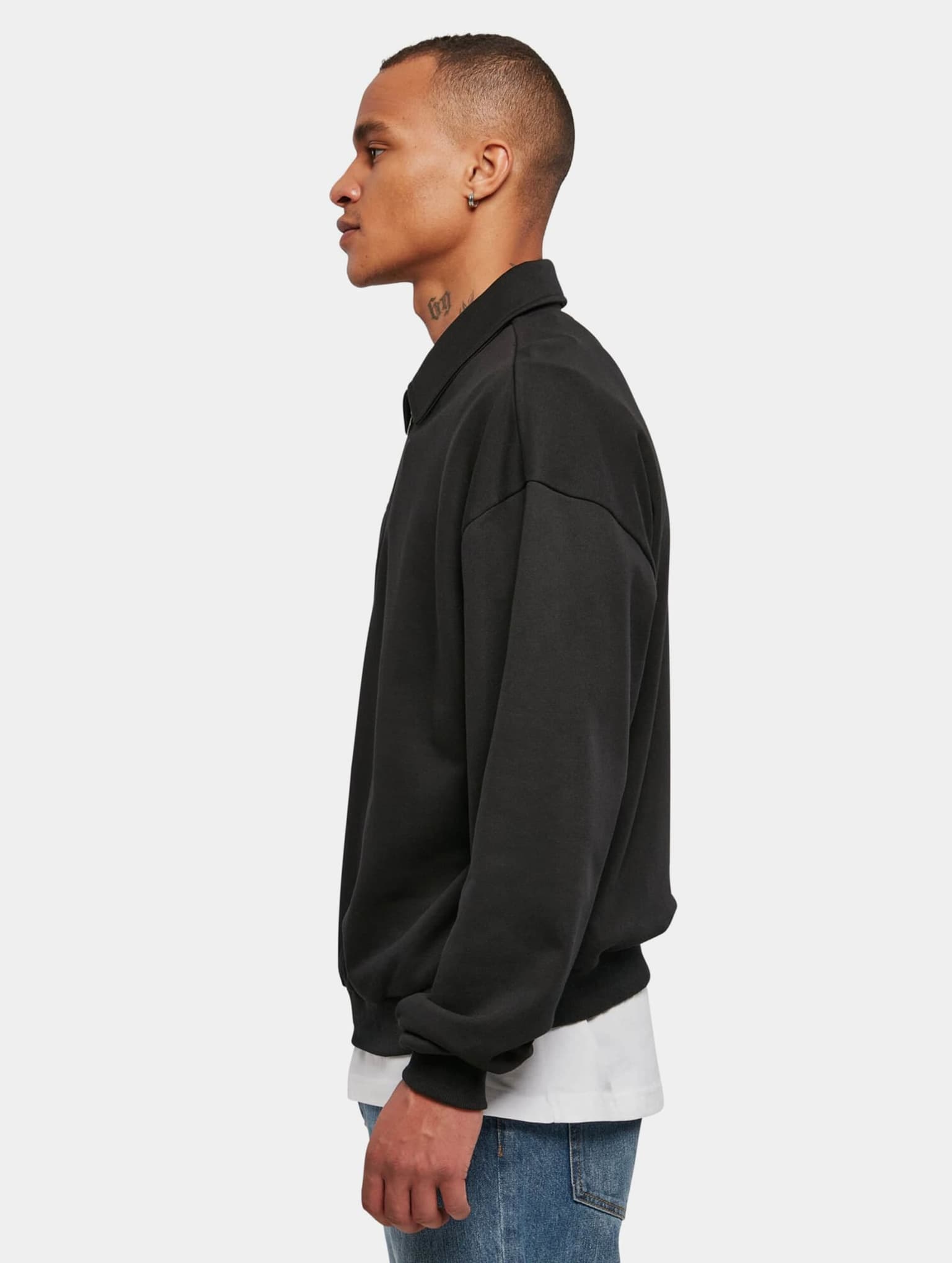 Urban Classics Shirt Collar Crew – Bild 3