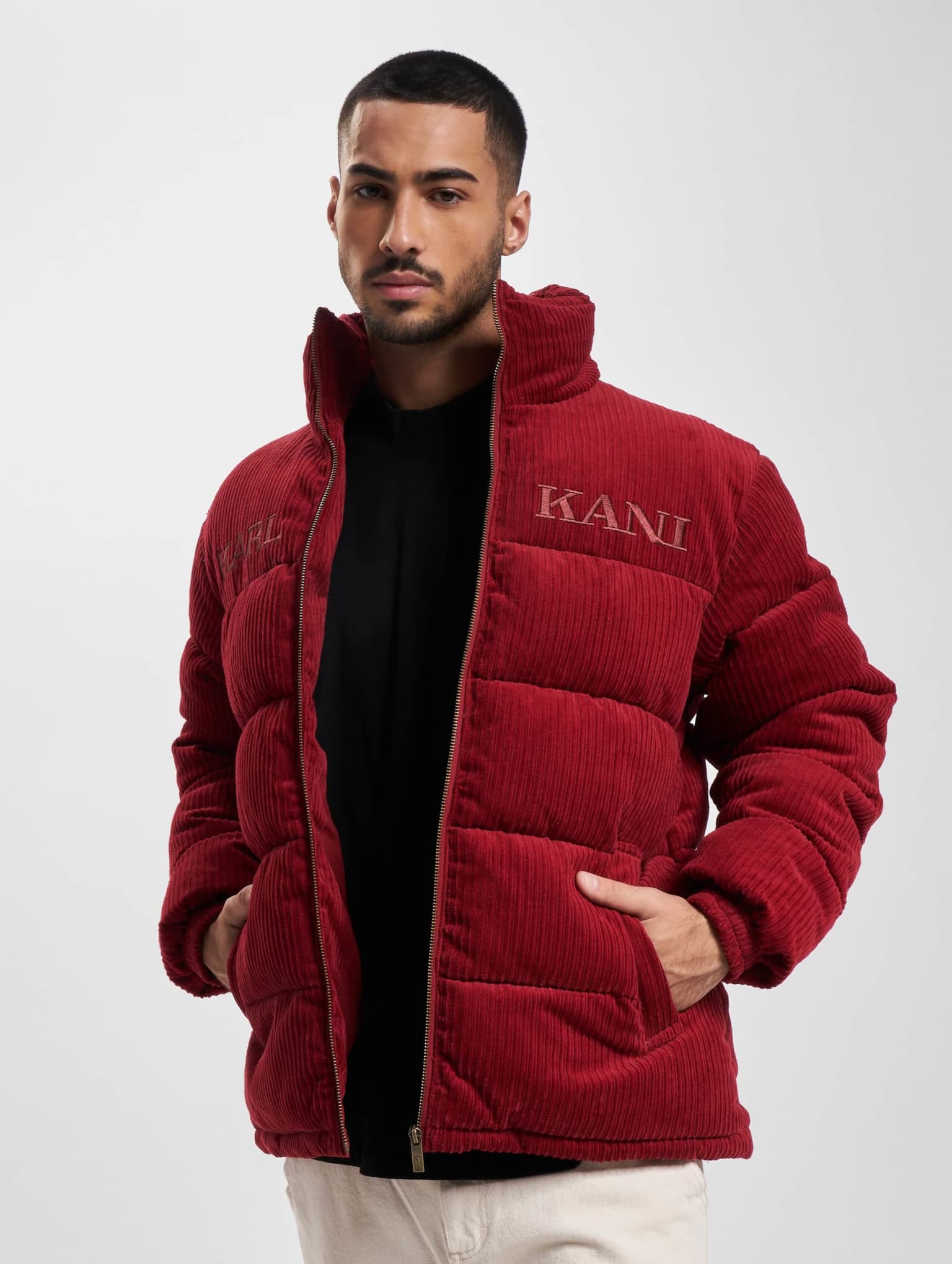 Karl Kani KM233-038-1 KK Retro Corduroy Puffer Jacket