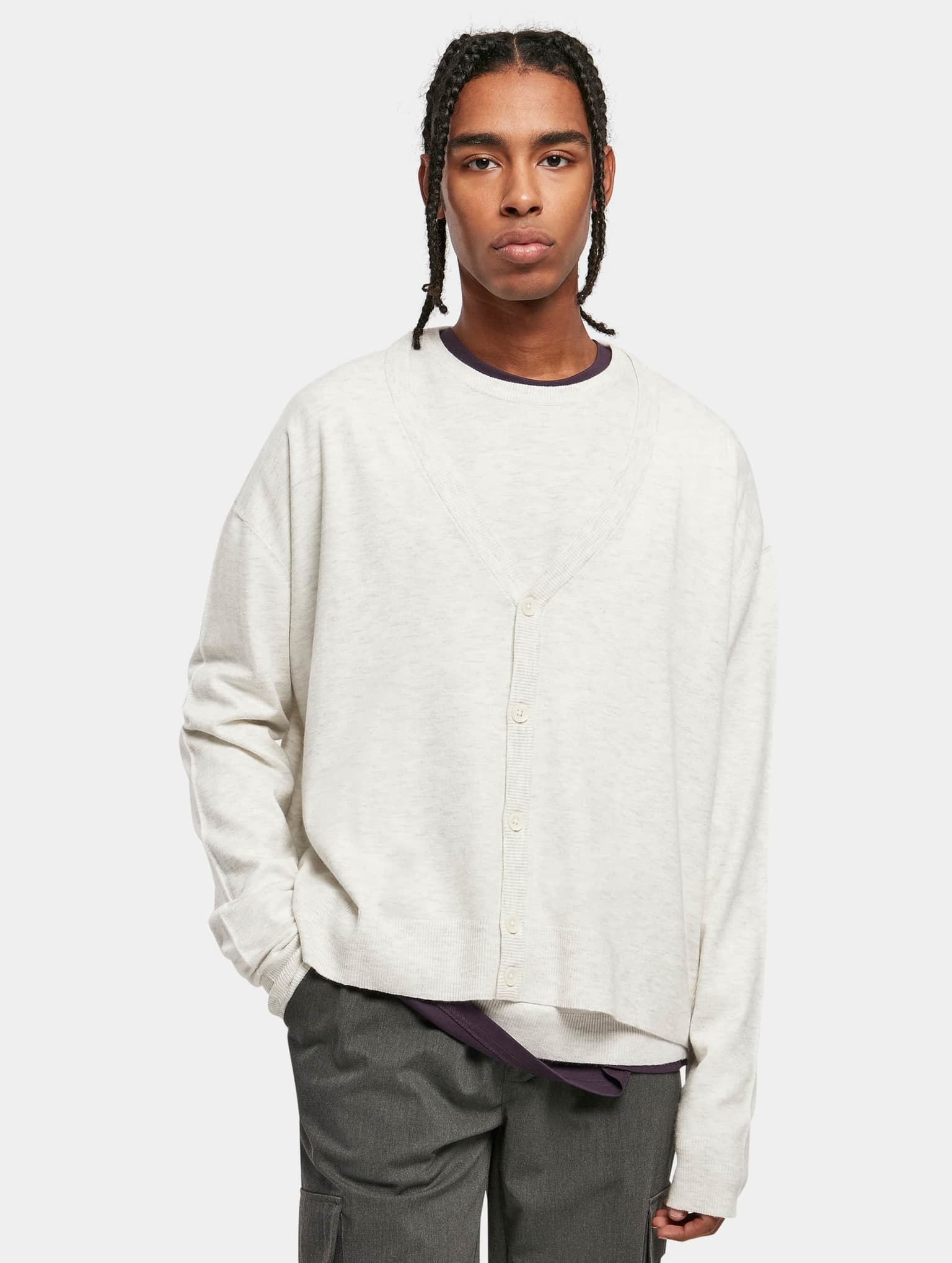 Urban Classics Eco Mix Boxy Cardigan