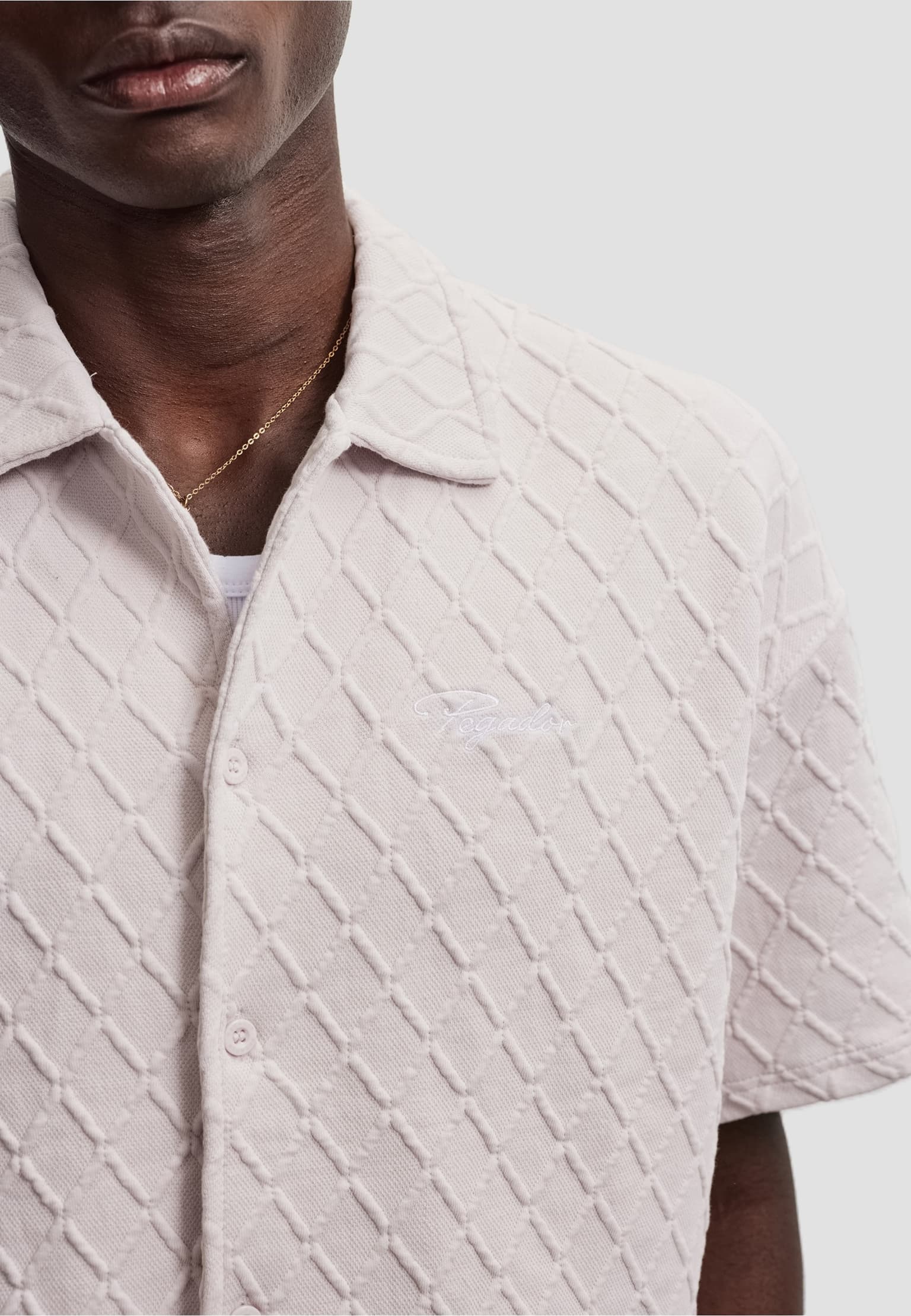 PEGADOR Jovren Structured Shirt – Bild 3