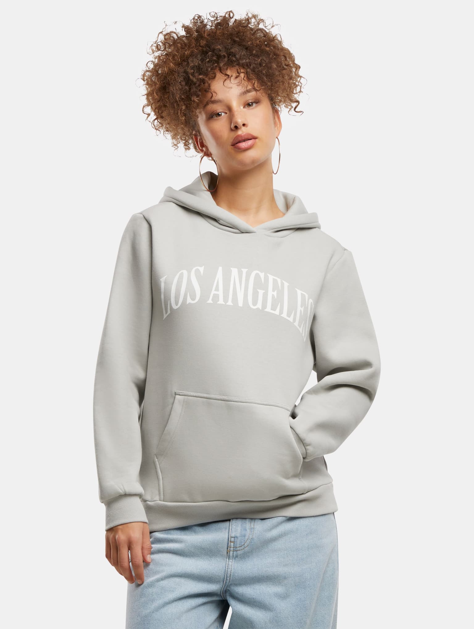Miss Tee Los Angeles Ladies Fluffy Hoody