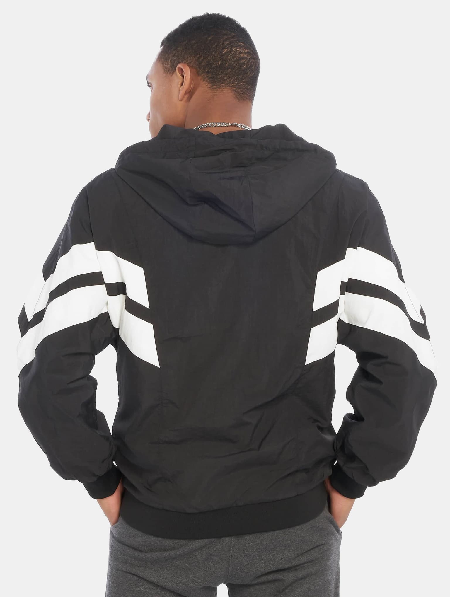 Urban Classics Crinkle Panel Track Jacket – Bild 2