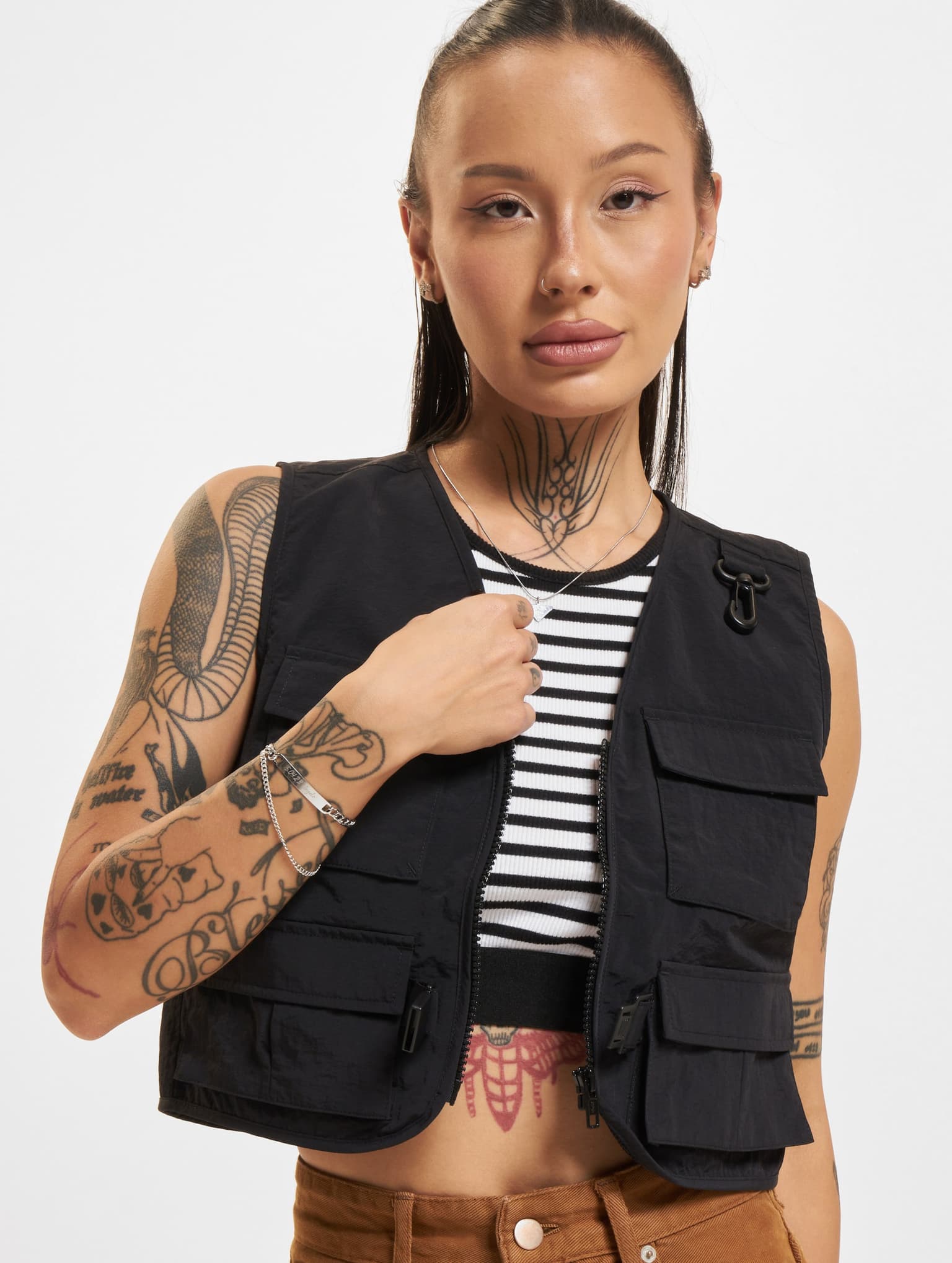Urban Classics Ladies Short Tactical Vest