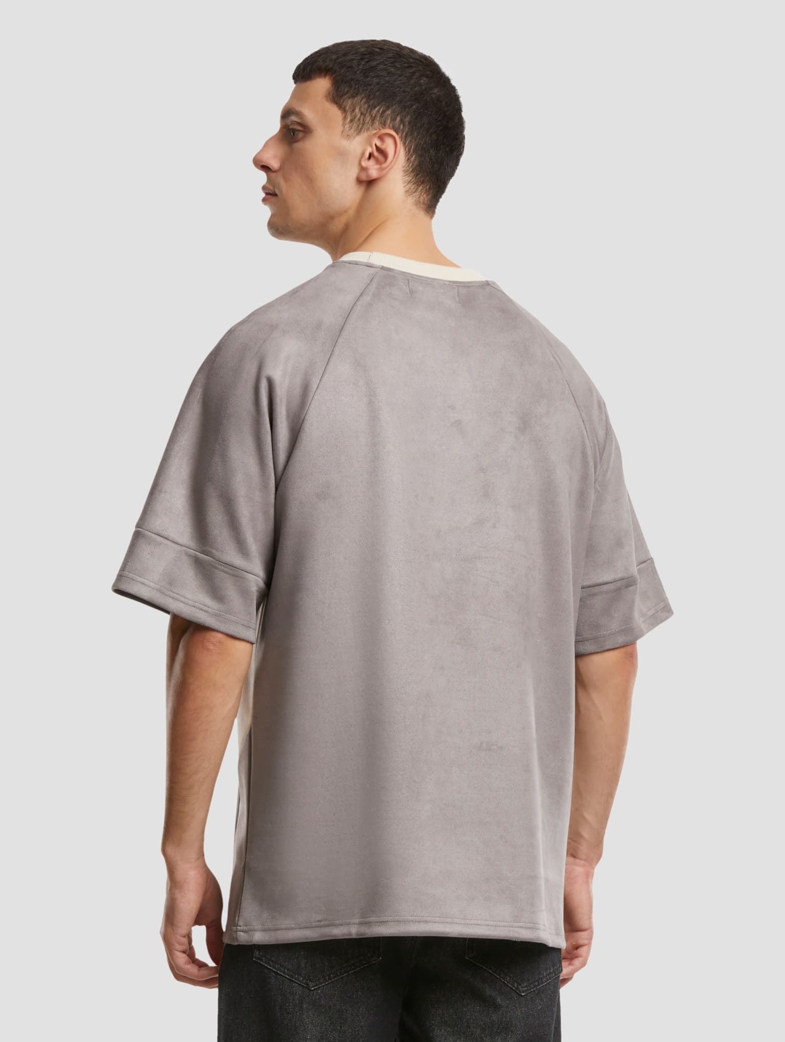 Another Cotton Lab Oversize Raglan Velour Jersey – Bild 2