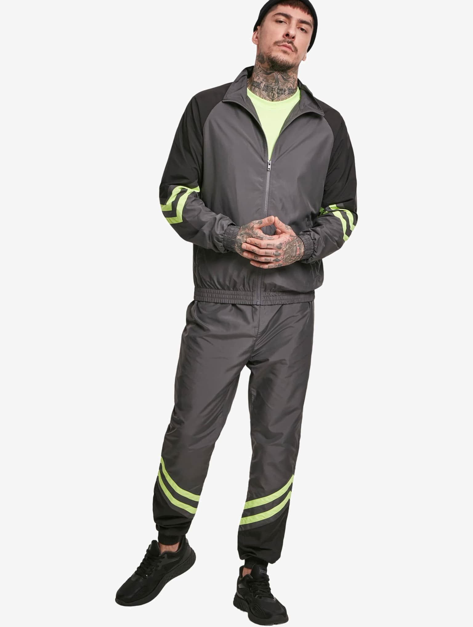Urban Classics Block Sport Track Jacket – Bild 4