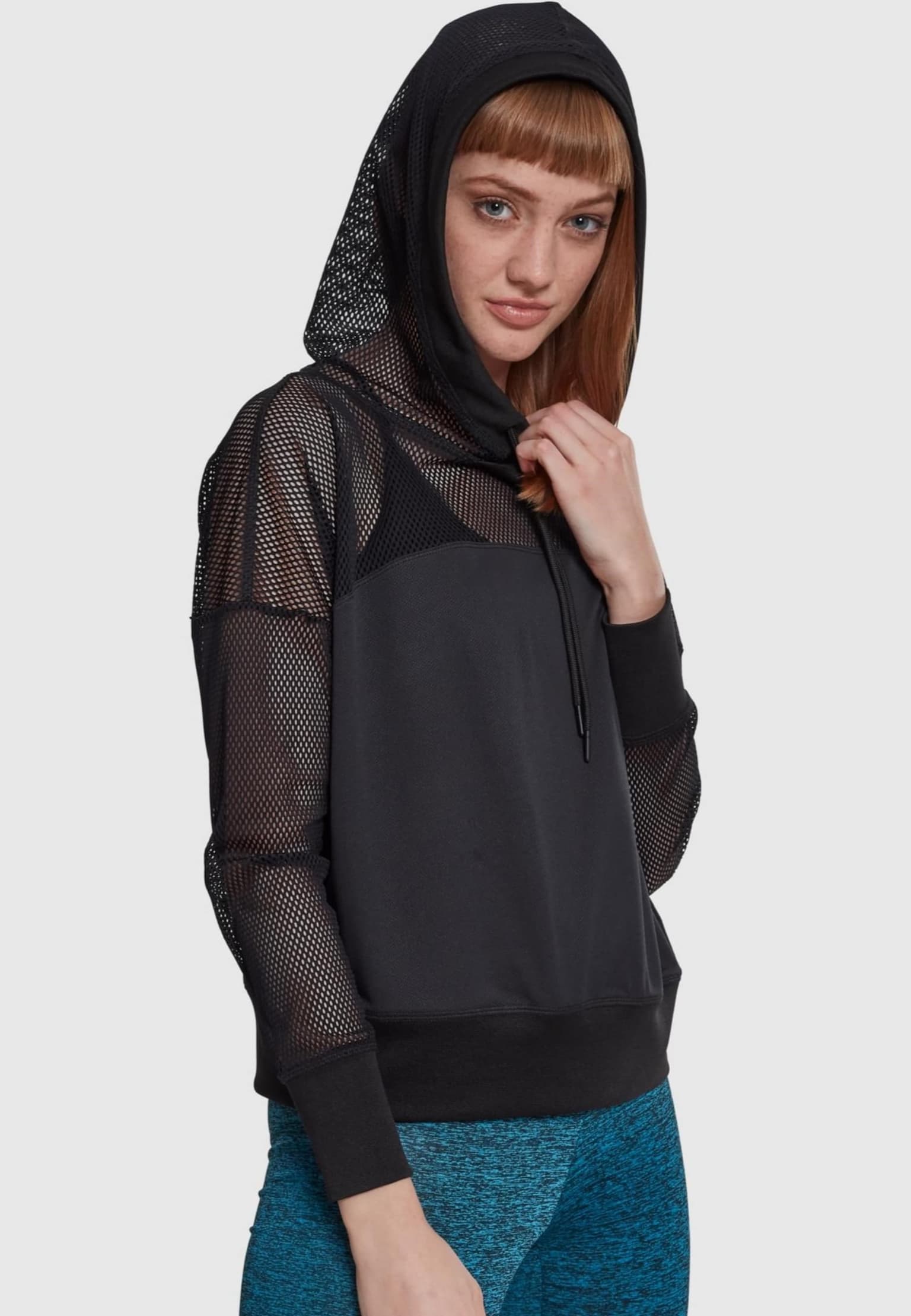 Urban Classics Ladies Mesh Hoody