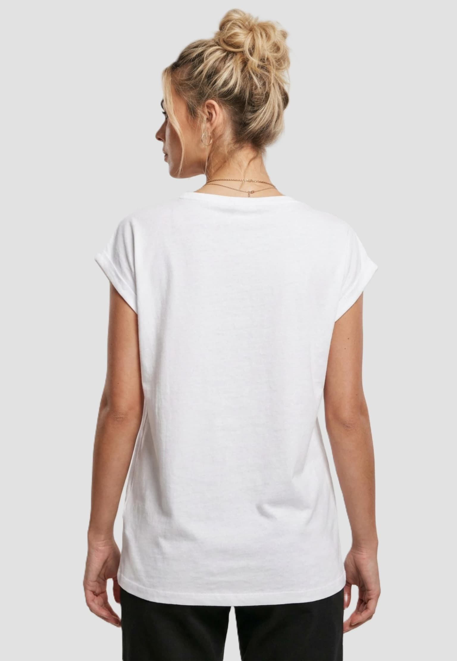 Urban Classics Ladies Extended Shoulder Tee 2-Pack – Bild 3