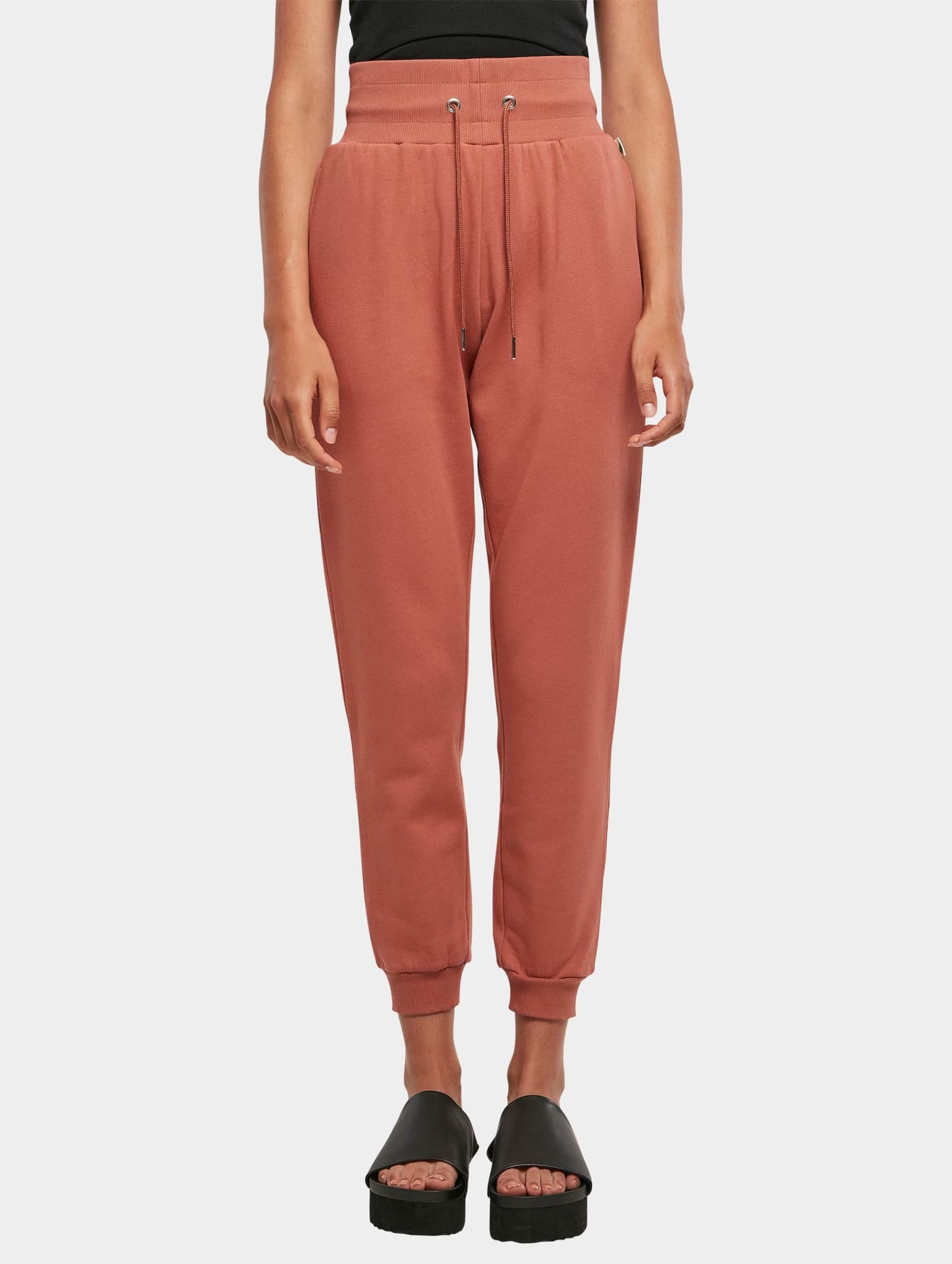 Urban Classics Ladies Essentials High Waist Sweat Pants – Bild 3