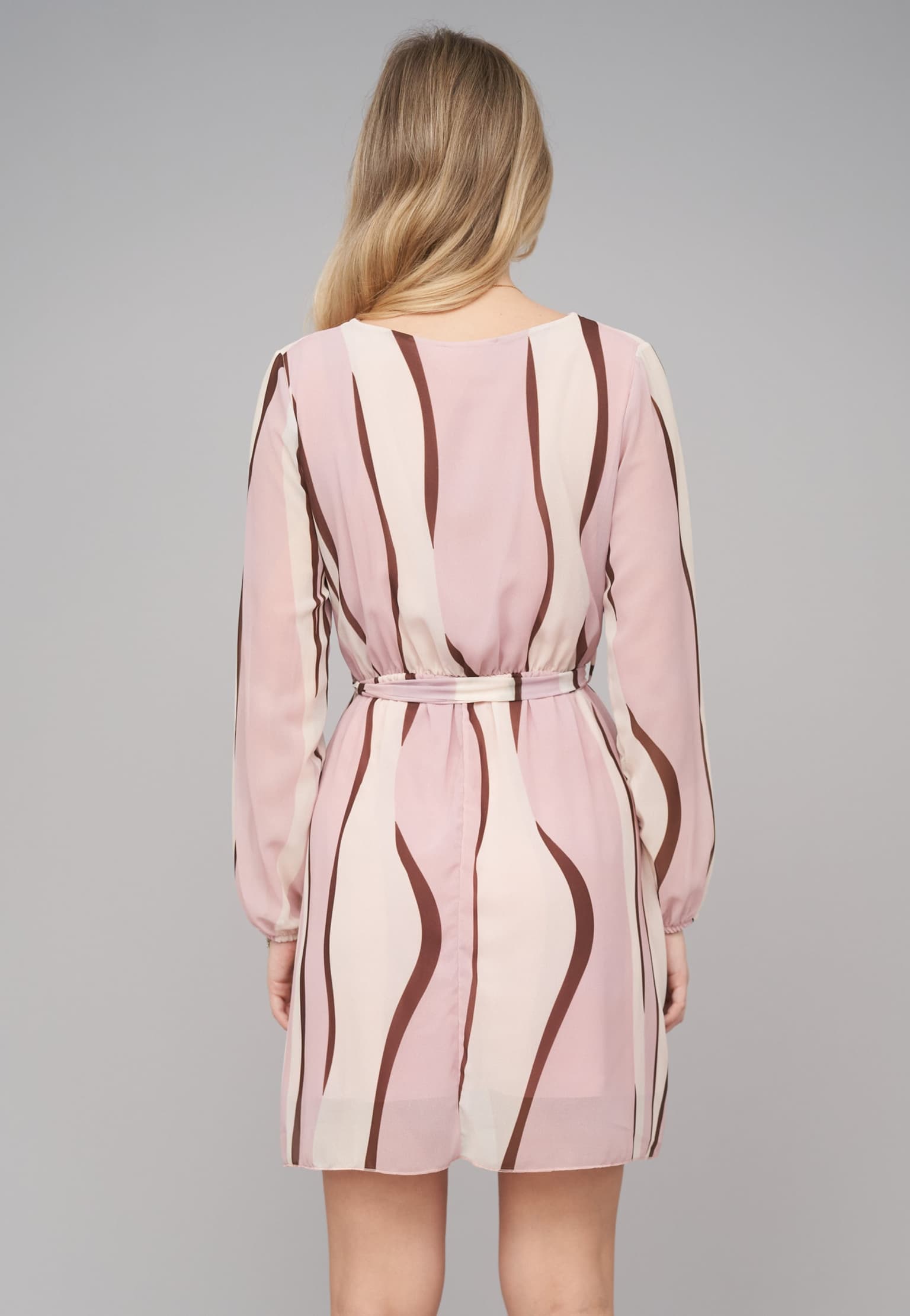 Cloud5ive Long-sleeve Dress Waves – Bild 2