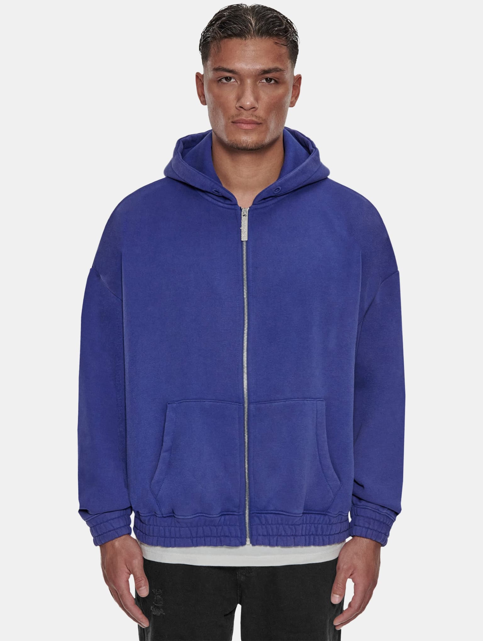 Dropsize Heavy Oversize Cord Zip-Hoodie