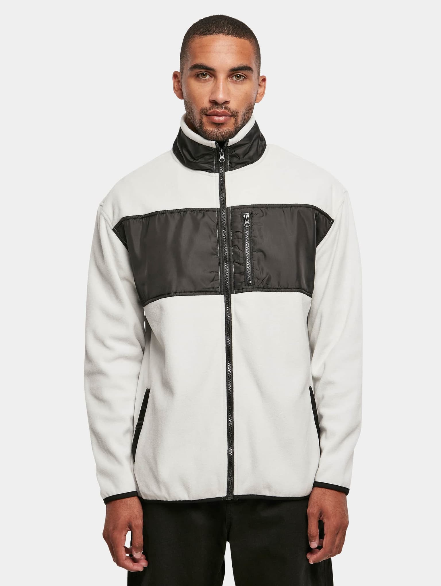 Urban Classics Patched Micro Fleece Jacket – Bild 3