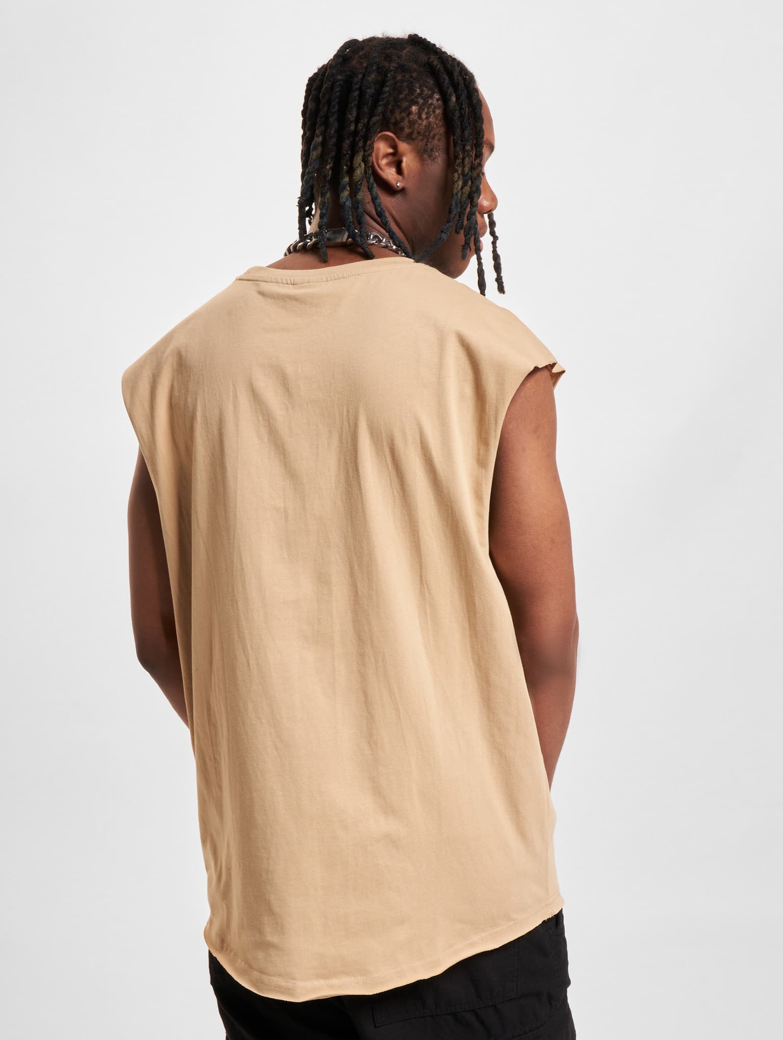 Urban Classics Open Edge Sleeveless Tee – Bild 2