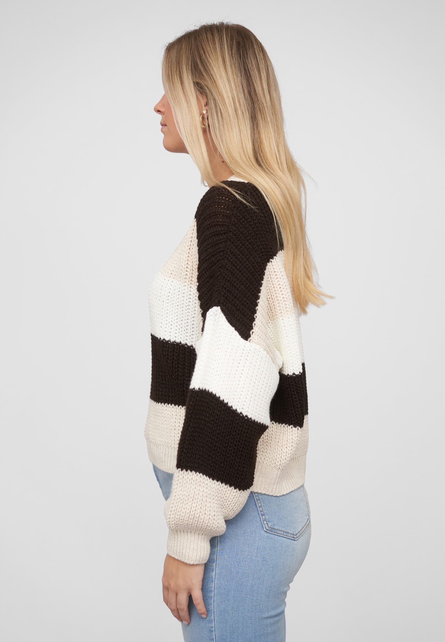 Cloud5ive Knit Sweater with stripes – Bild 3