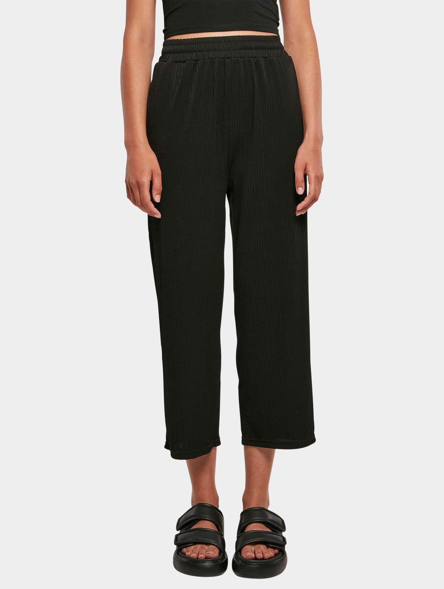 Urban Classics Ladies Straight Leg Rib Interlock Culotte – Bild 3