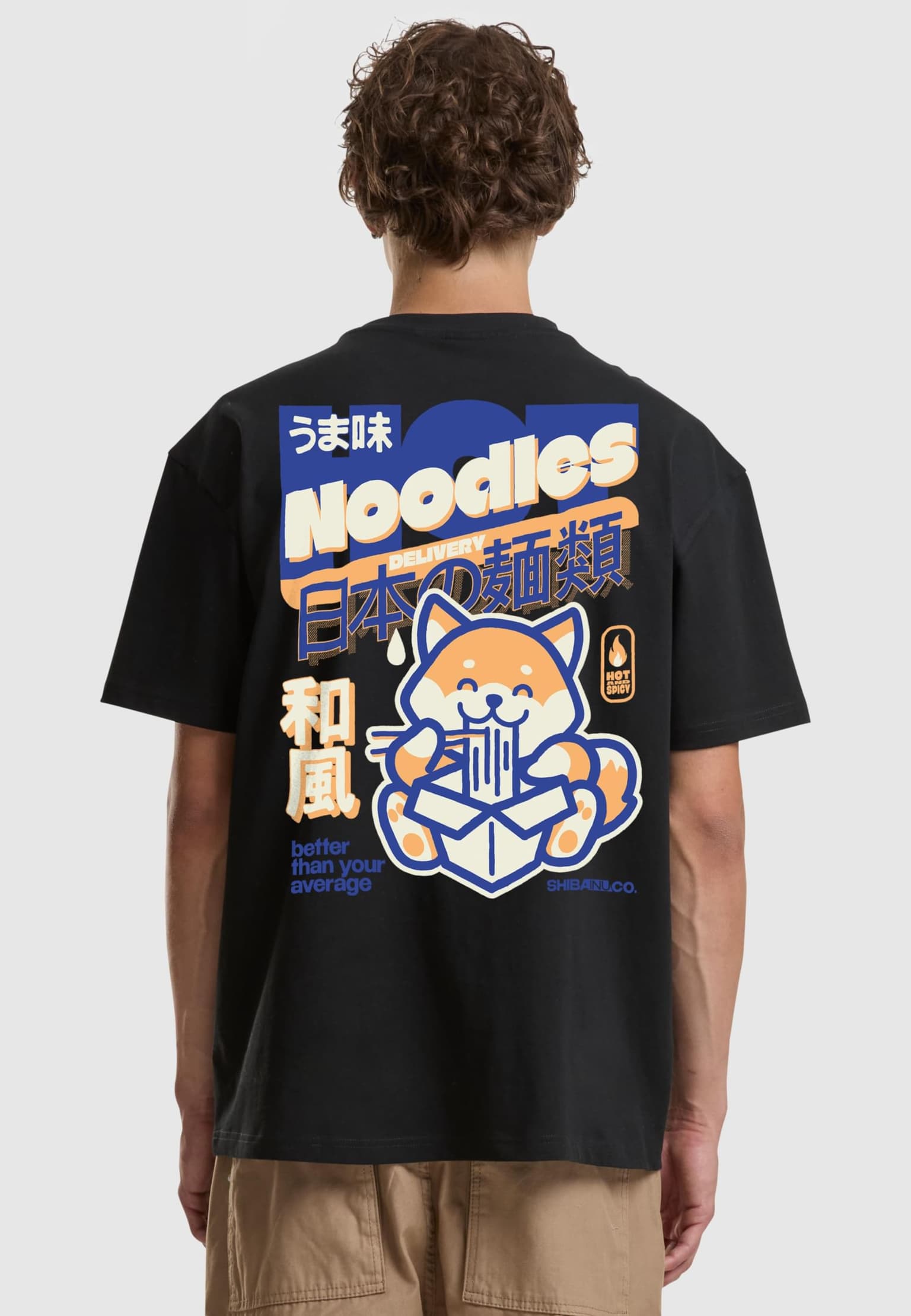 Mister Tee Yummy Noodles Oversize – Bild 2