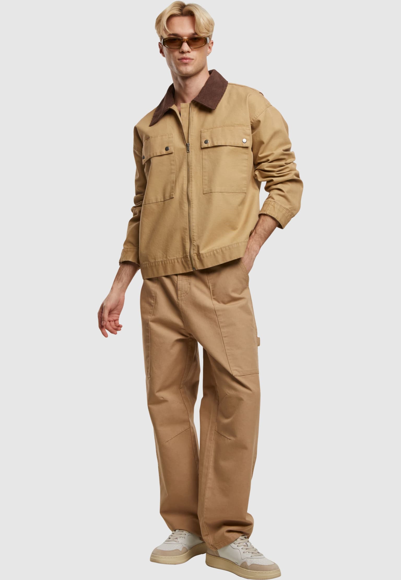 Urban Classics Mens Workwear Cotton Jacket – Bild 3