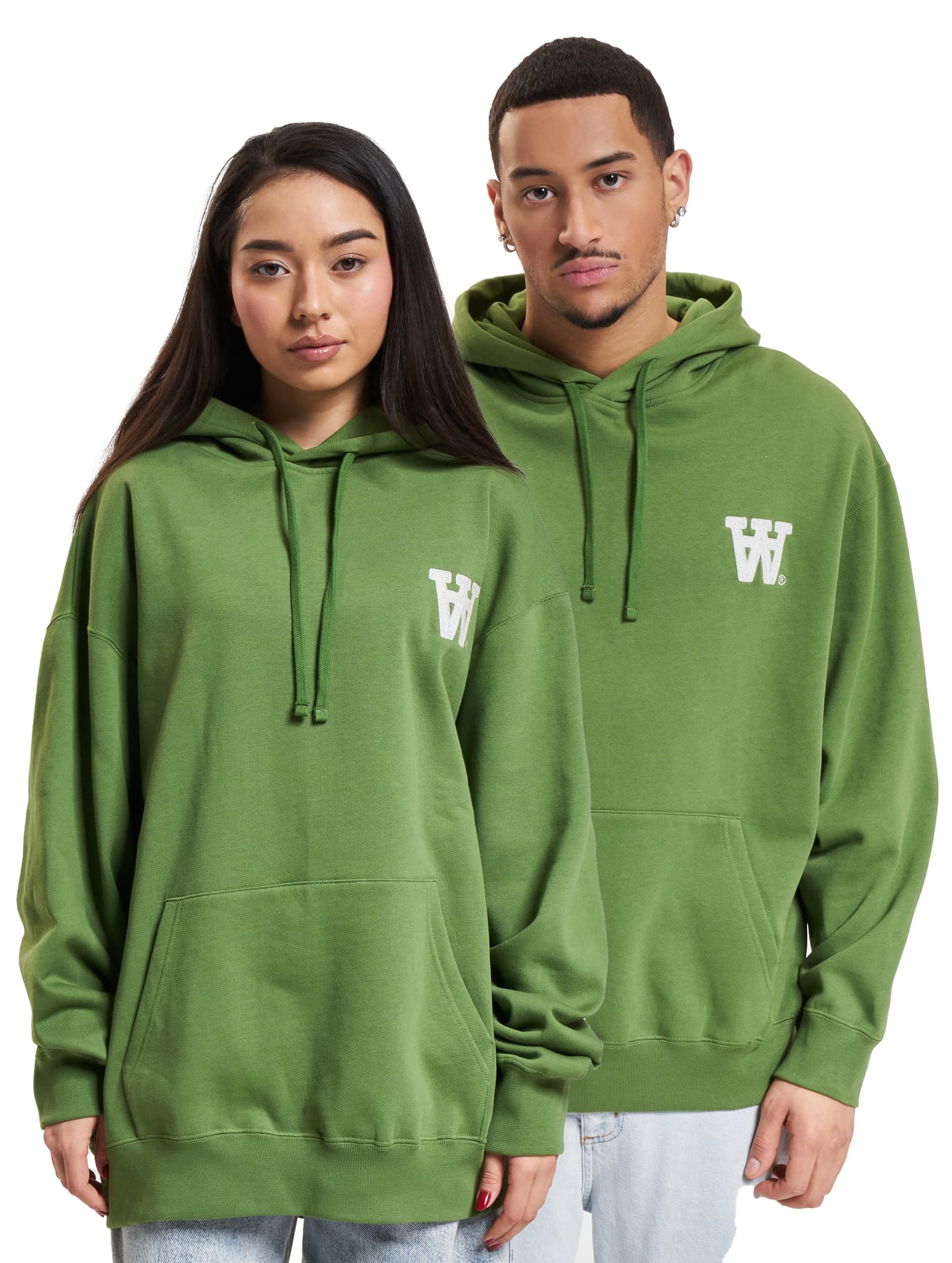 Wood Cass Aa Moss Embroidery Hoodie – Bild 2