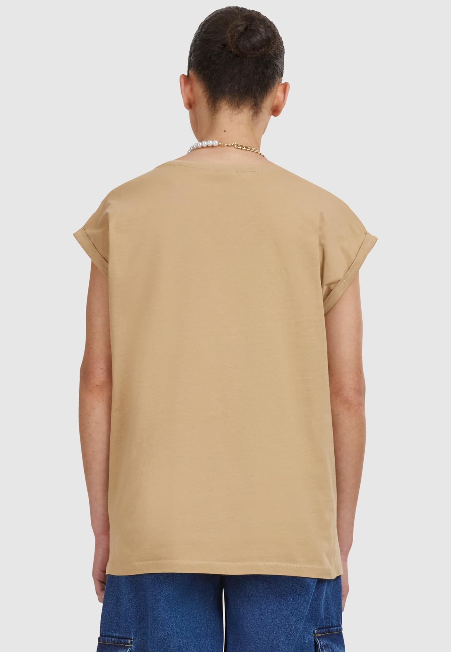 Urban Classics Ladies Extended Shoulder Tee – Bild 2