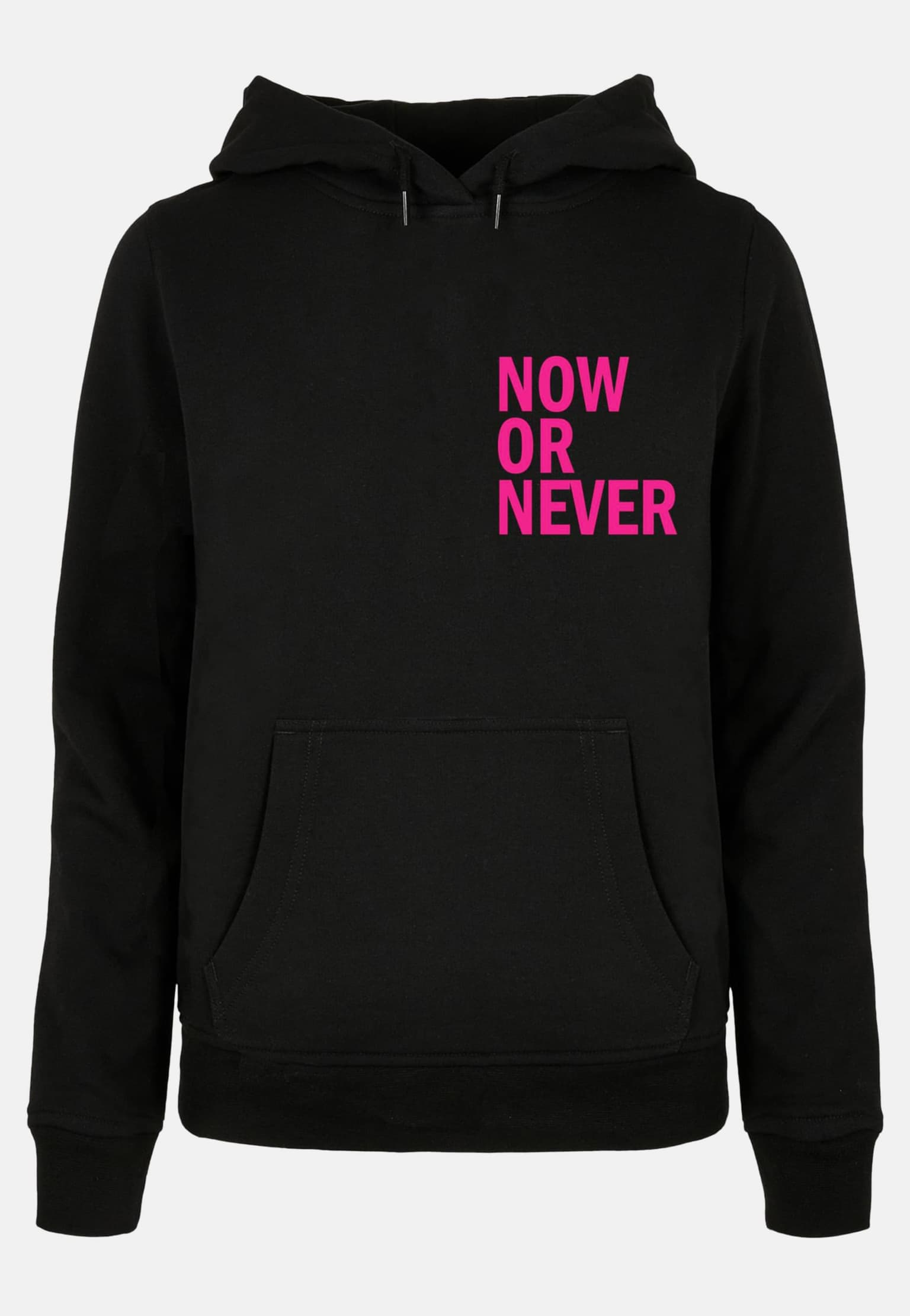 Merchcode POD Ladies Now Or Never Basic Hoody – Bild 3