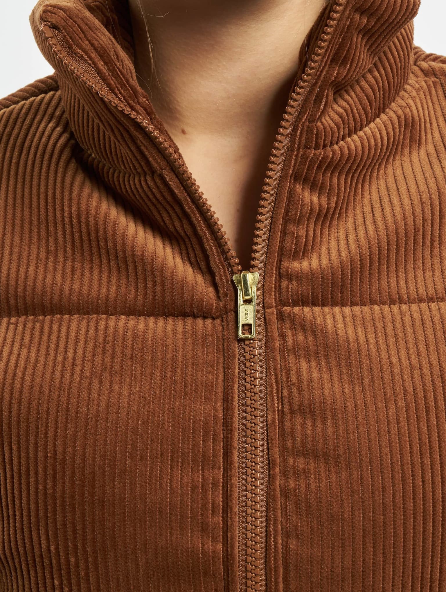 Urban Classics Ladies Corduroy Puffer Jacket – Bild 4