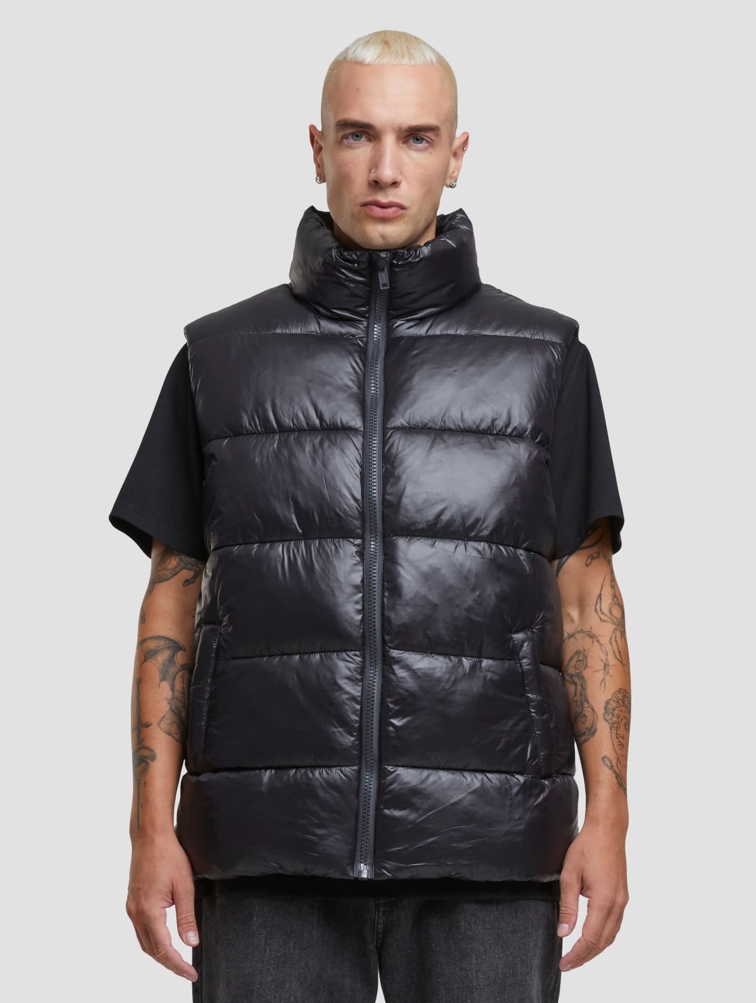 Urban Classics Essentials Big Puffer Vest – Bild 3
