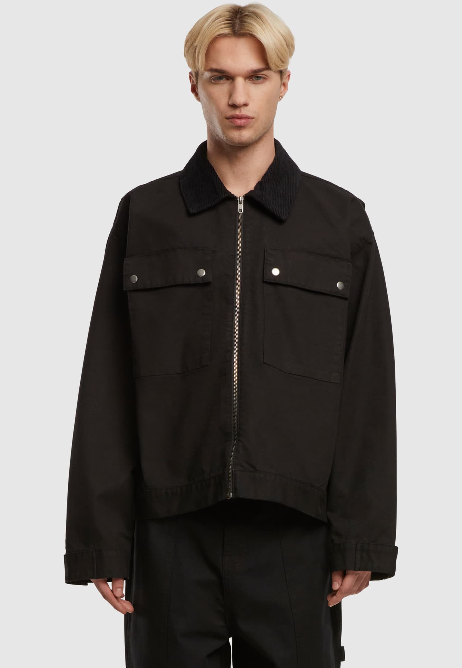 Urban Classics Mens Workwear Cotton Jacket – Bild 3